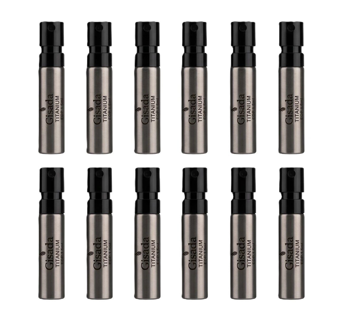 Gisada Duft-Set Gisada Titanium Vial Edp Pack 12 X 1,5ml