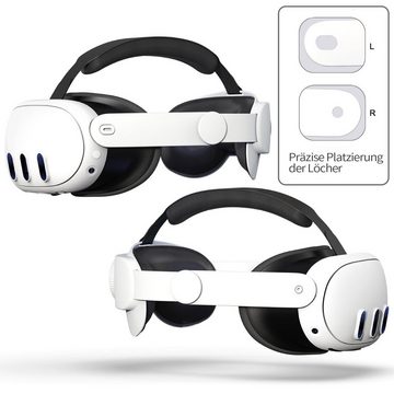 MAGICSHE VR Bridgen Zubehör Strap für Meta Quest 3 Virtual-Reality-Brille (Kopfdruck reduzieren)