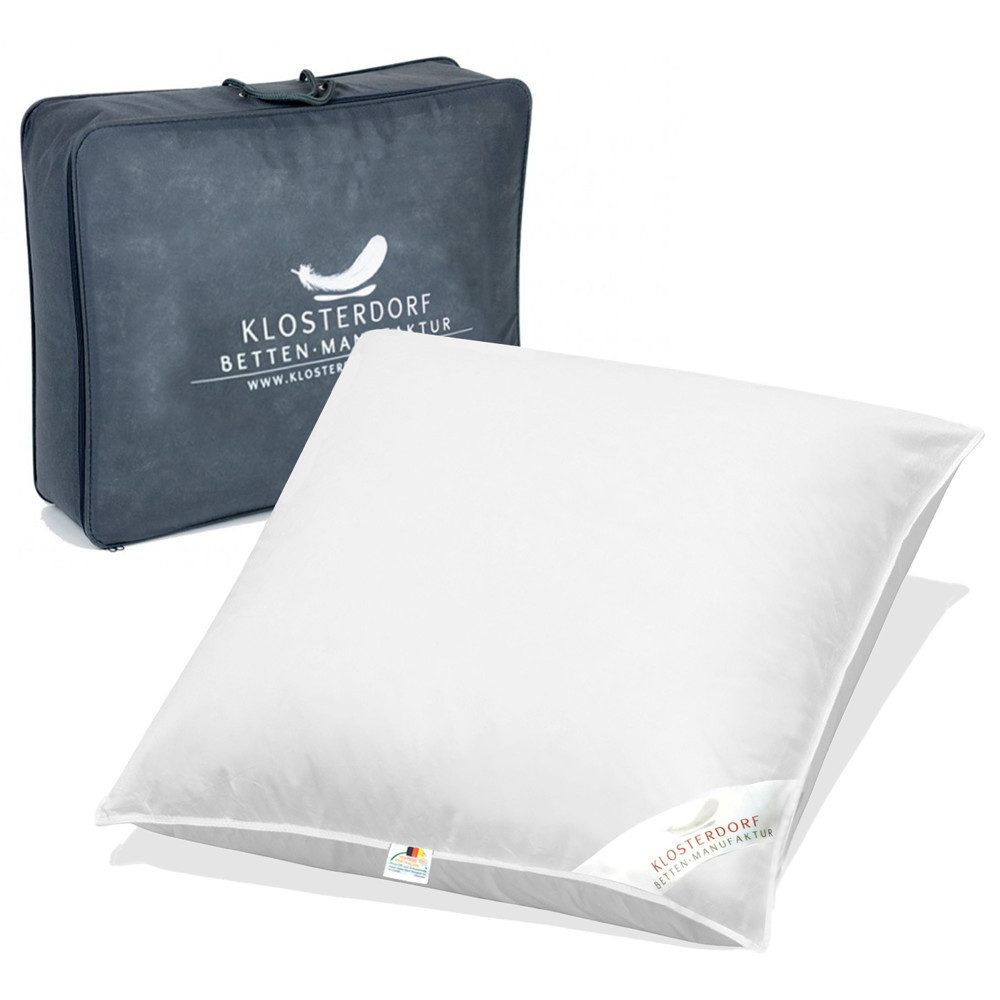 Klosterdorf Betten-Manufaktur Daunenkissen Premium Kopfkissen - natürlich d günstig online kaufen