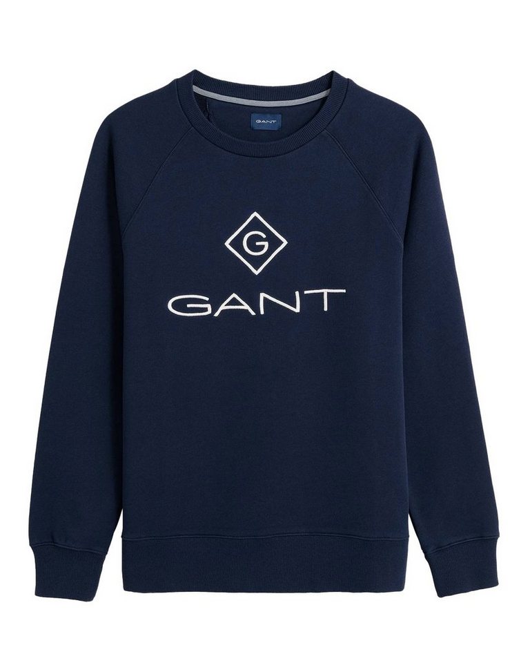 Gant sweatshirt herren blau Clearance