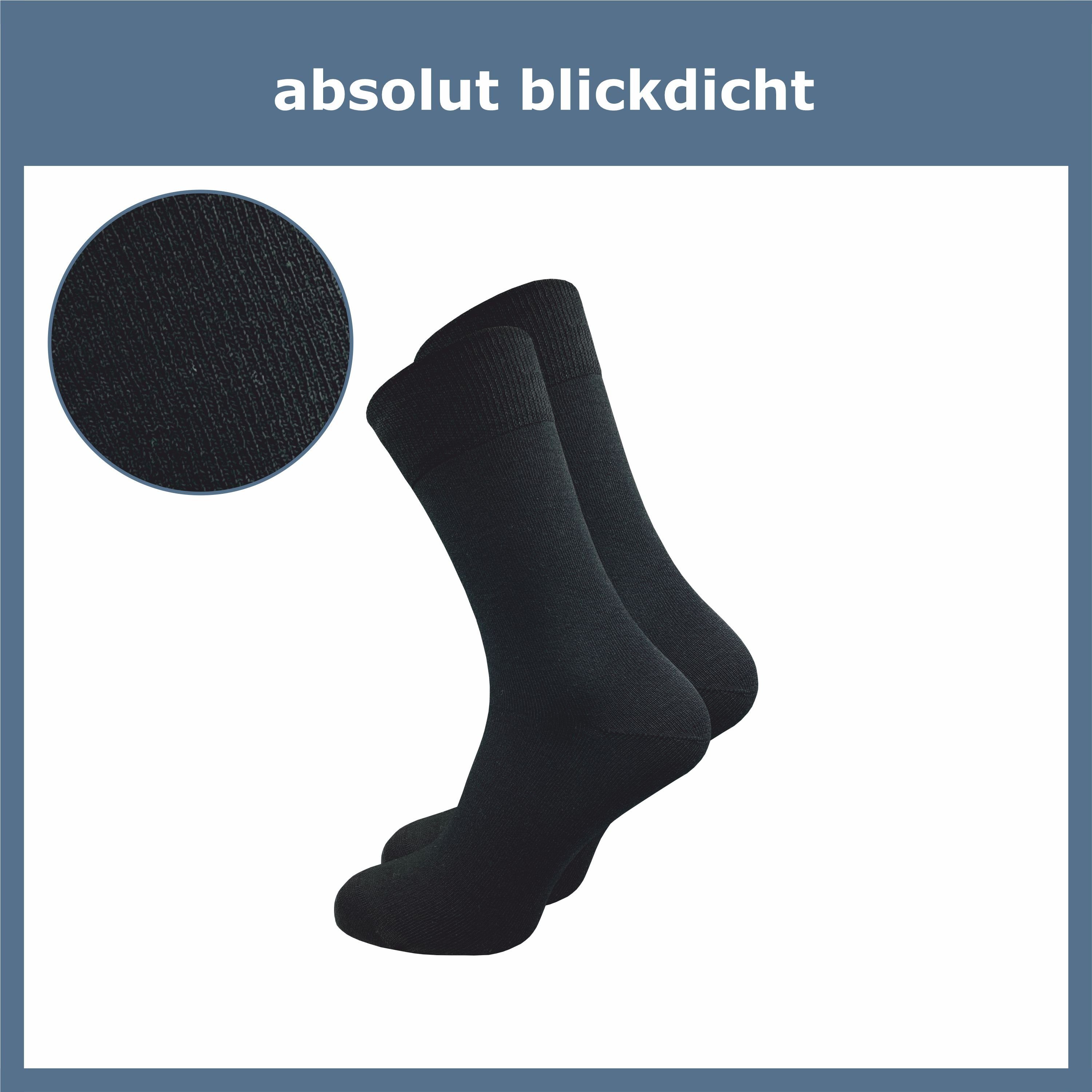 ca·wa·so Businesssocken für Herren aus 100 % Baumwolle - Reine Baumwollsocken - Weiche Socken (10 Paar) Doppelt verstricktes Garn und gekämmte Baumwolle für lange Haltbarkeit