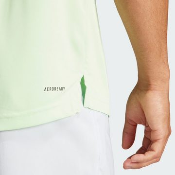 adidas Performance Funktionsshirt CLUB 3-STREIFEN TENNIS POLOSHIRT