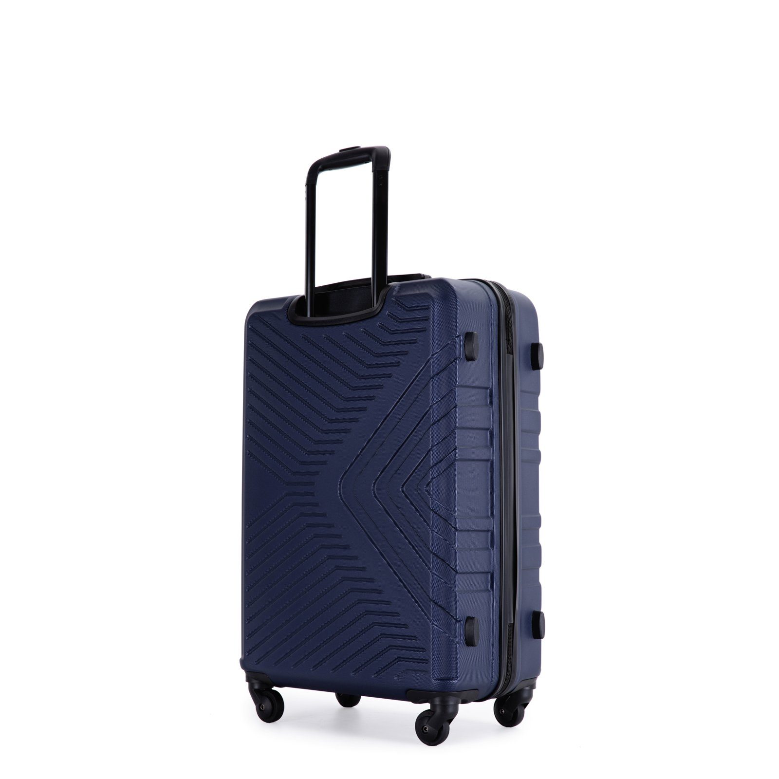 tlg., Travelhouse 3-er Koffer Inneinader Trolleyset (Komplett Navy Rollen, 3 Hängefunktion stapelbar. mit Bali, Set), Set, M&L. Standfüße 4