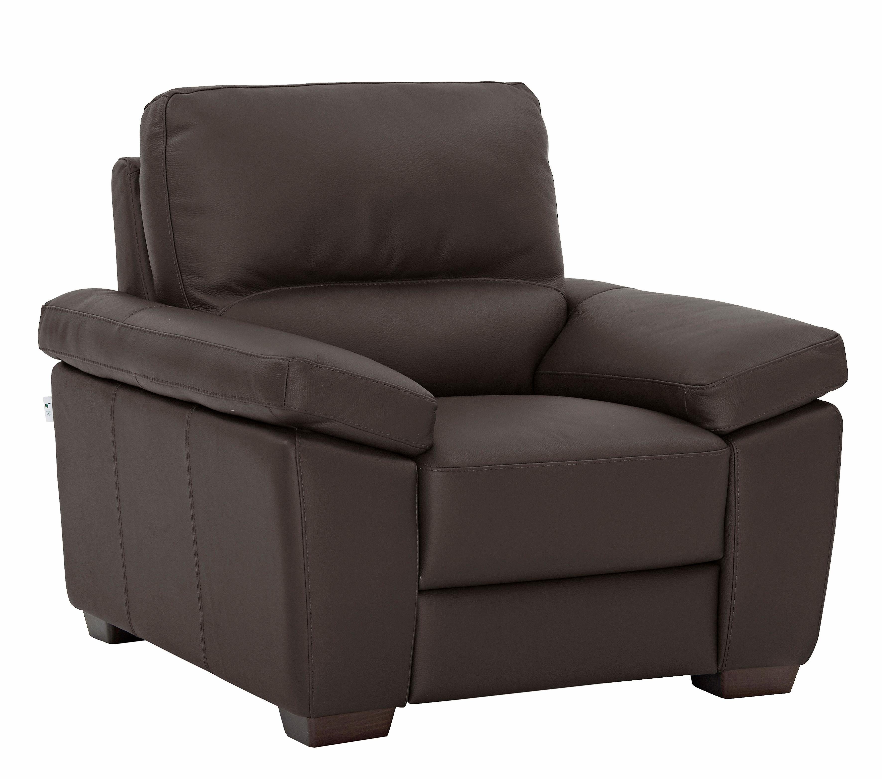 CALIA ITALIA Sessel Gaia, hochwertiger, edler Ledersessel mit erstklassigem Sitzkomfort, in zwei hochwertigen Lederqualitäten