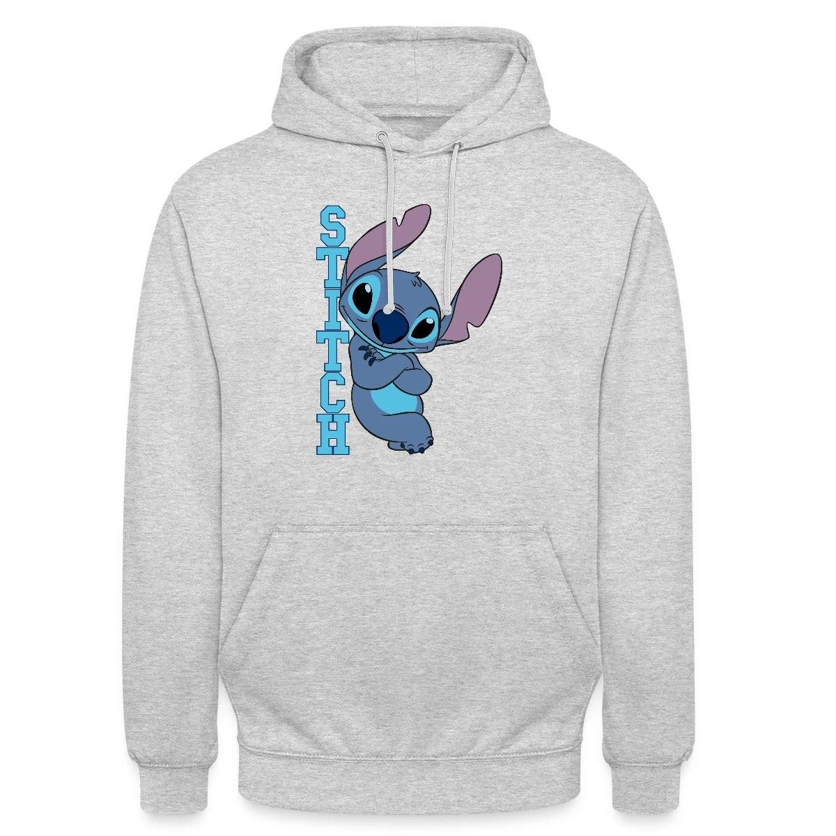Spreadshirt Hoodie Lilo & Stitch, Stitch Mit Schriftzug Unisex Hoodie (1-tlg)