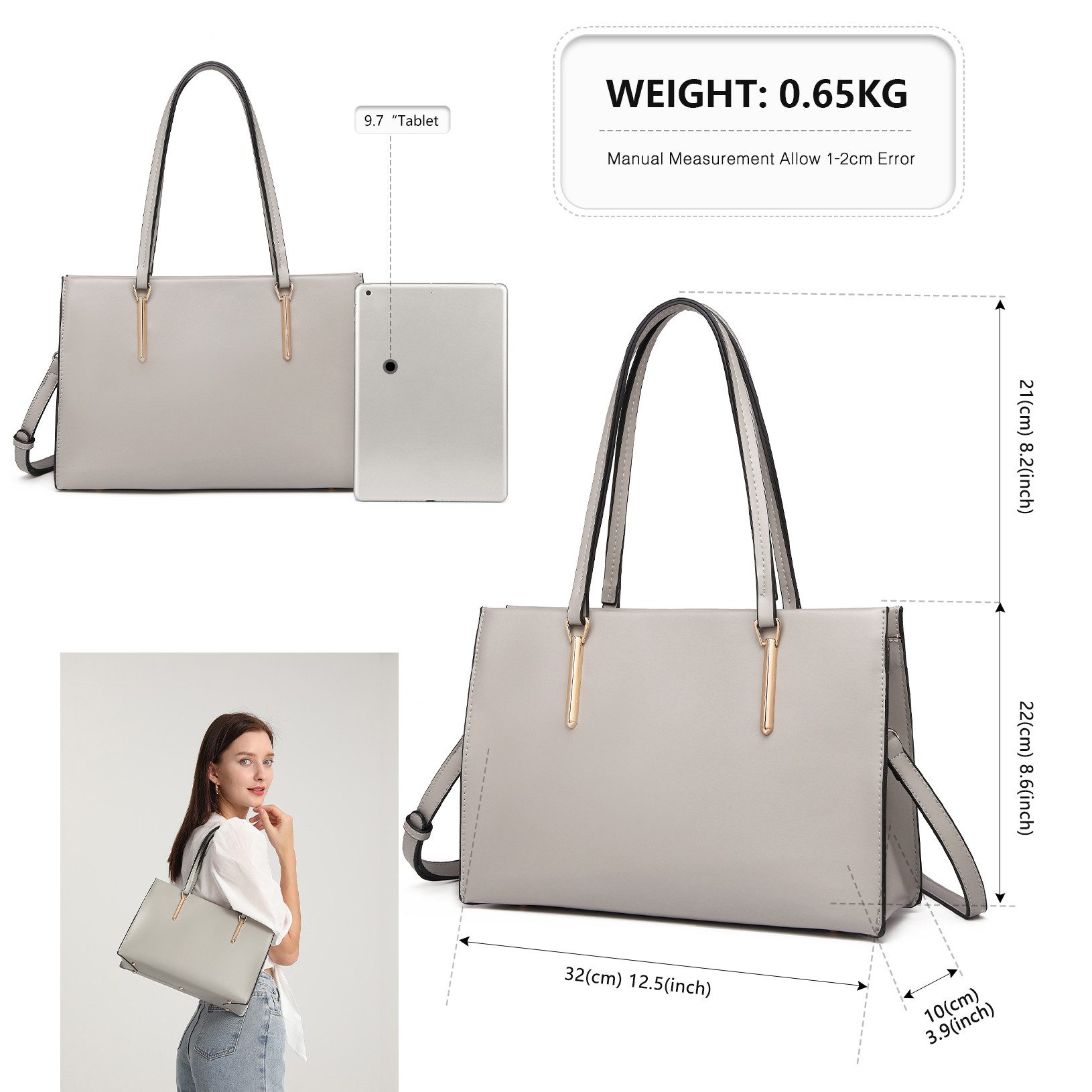 Miss Lulu Schultertasche Damen Shopper aus günstig online kaufen