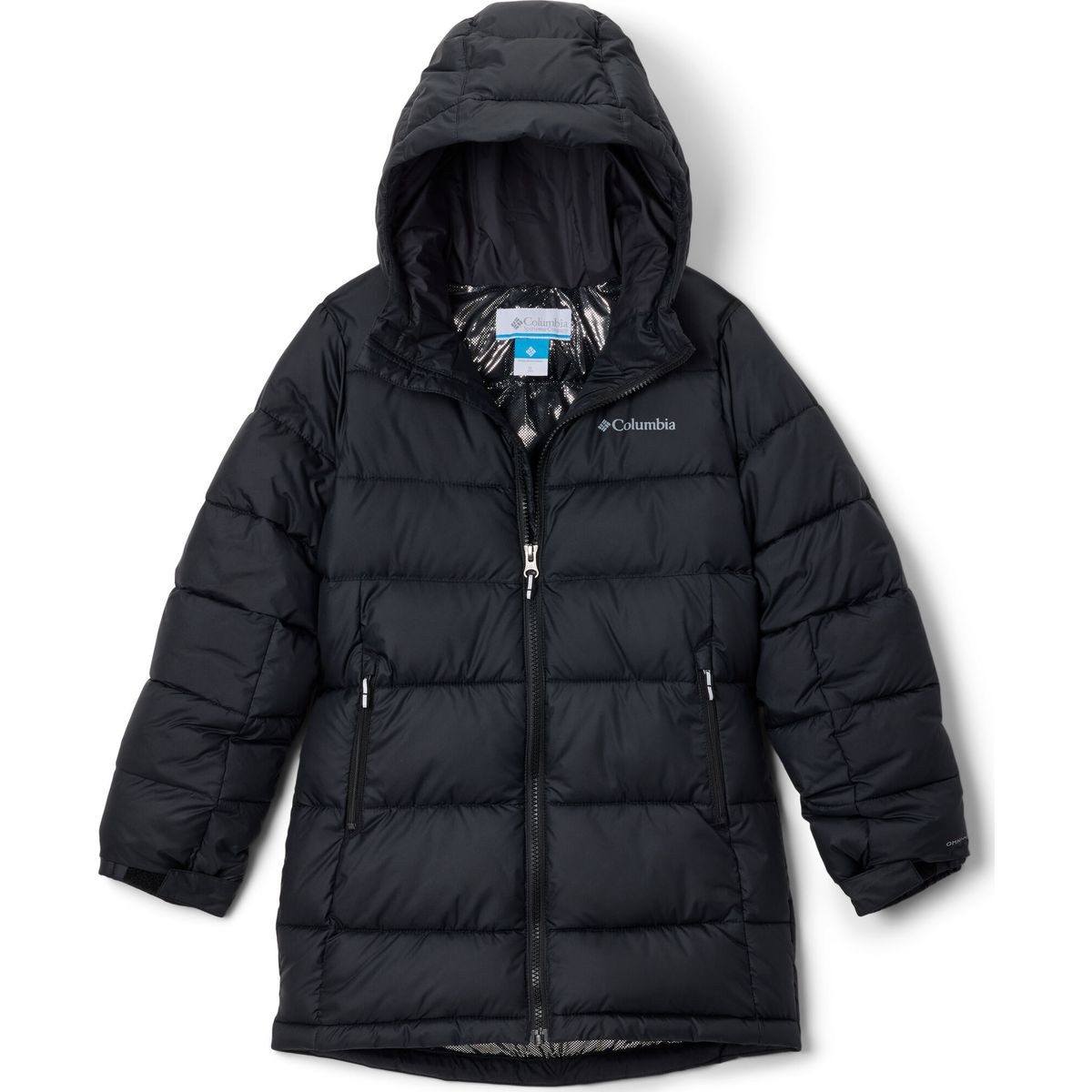 Columbia Steppjacke Youth Unisex Pike Lake Mid Hooded Puffer Jacket Warme Steppjacke für Kinder mit Mitwachsystem, ideal für kalte Tage