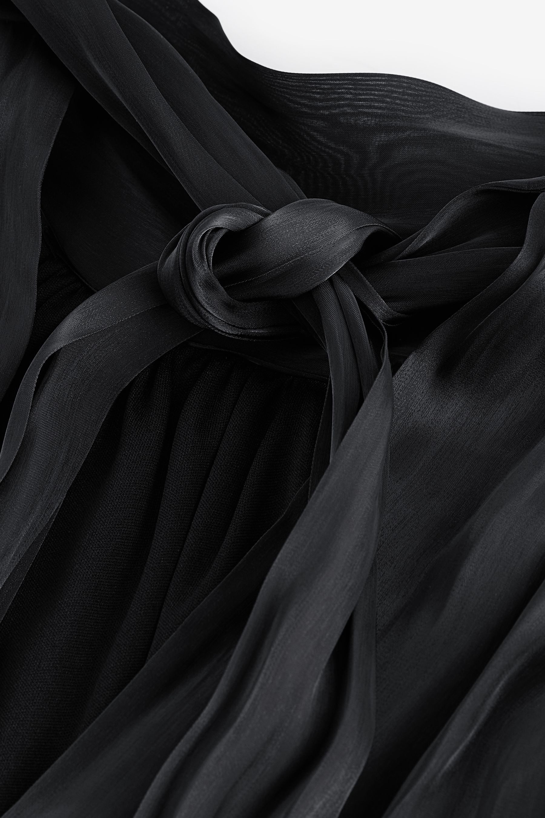 Next Neckholdertop Fließendes Neckholdertop in Metallic – Kurzgröße (1-tlg)