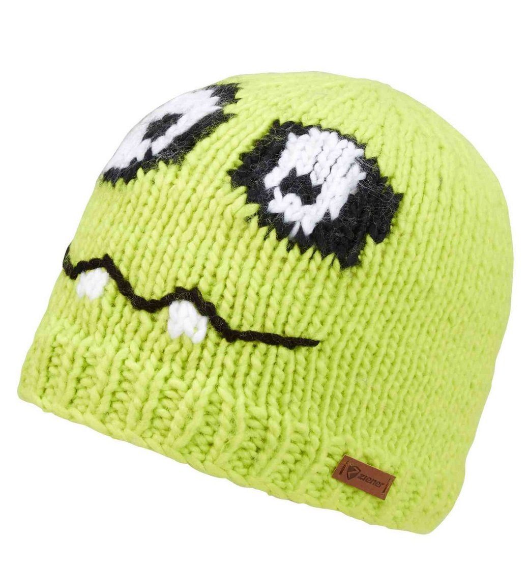 Ziener Strickmütze (Beanie) Iroko lime Kinder