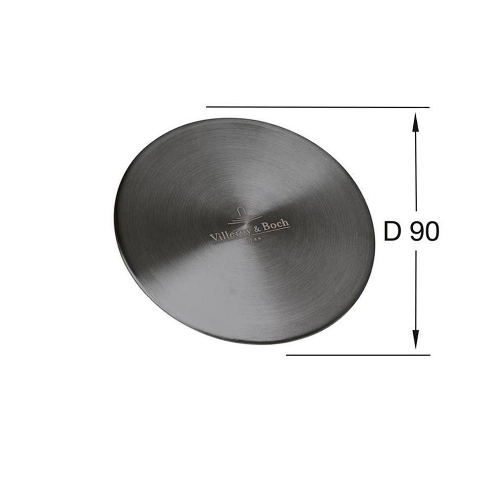 Villeroy & Boch Einbauspüle Cap Ventilabdeckung, Anthracite