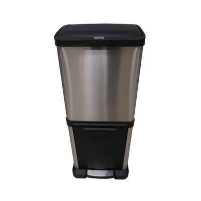 HTI-Living Mülleimer Mülleimer Vivo 18 l + 16 l, Müllbehälter Abfalleimer zwei herausnehmbar Einsätze