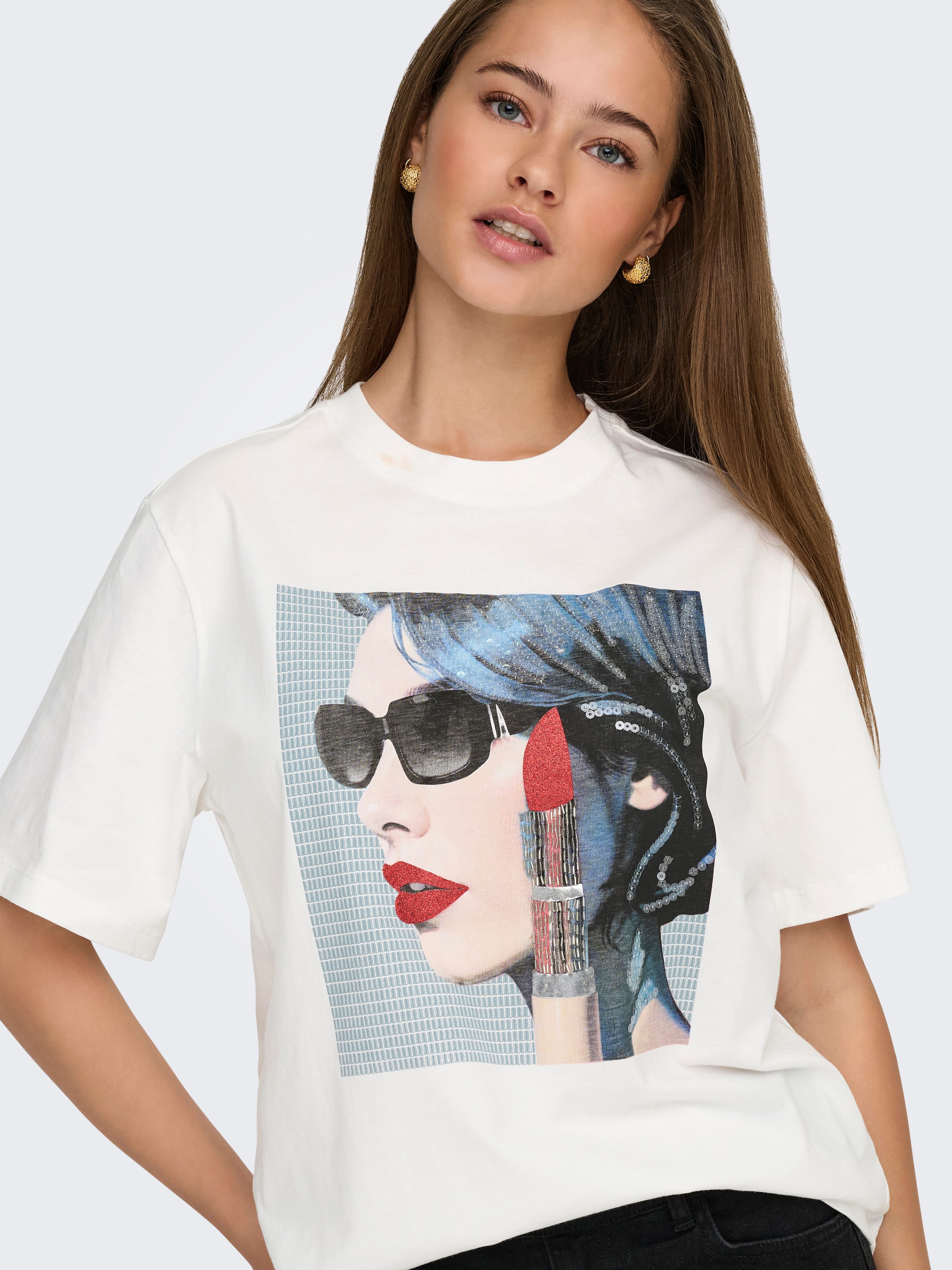 ONLY Kurzarmshirt ONLSIFF S/S TOP BOX JRS günstig online kaufen