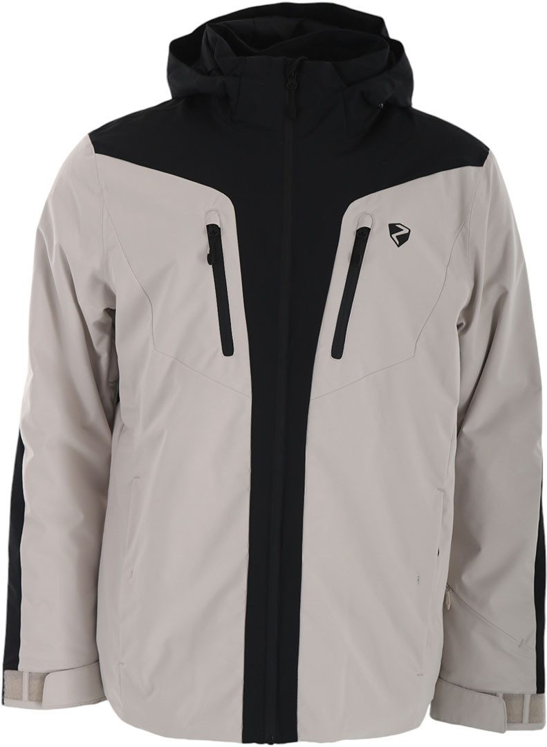 Ziener Skijacke ZIENER PINTER_BR Jacke black/silver beige