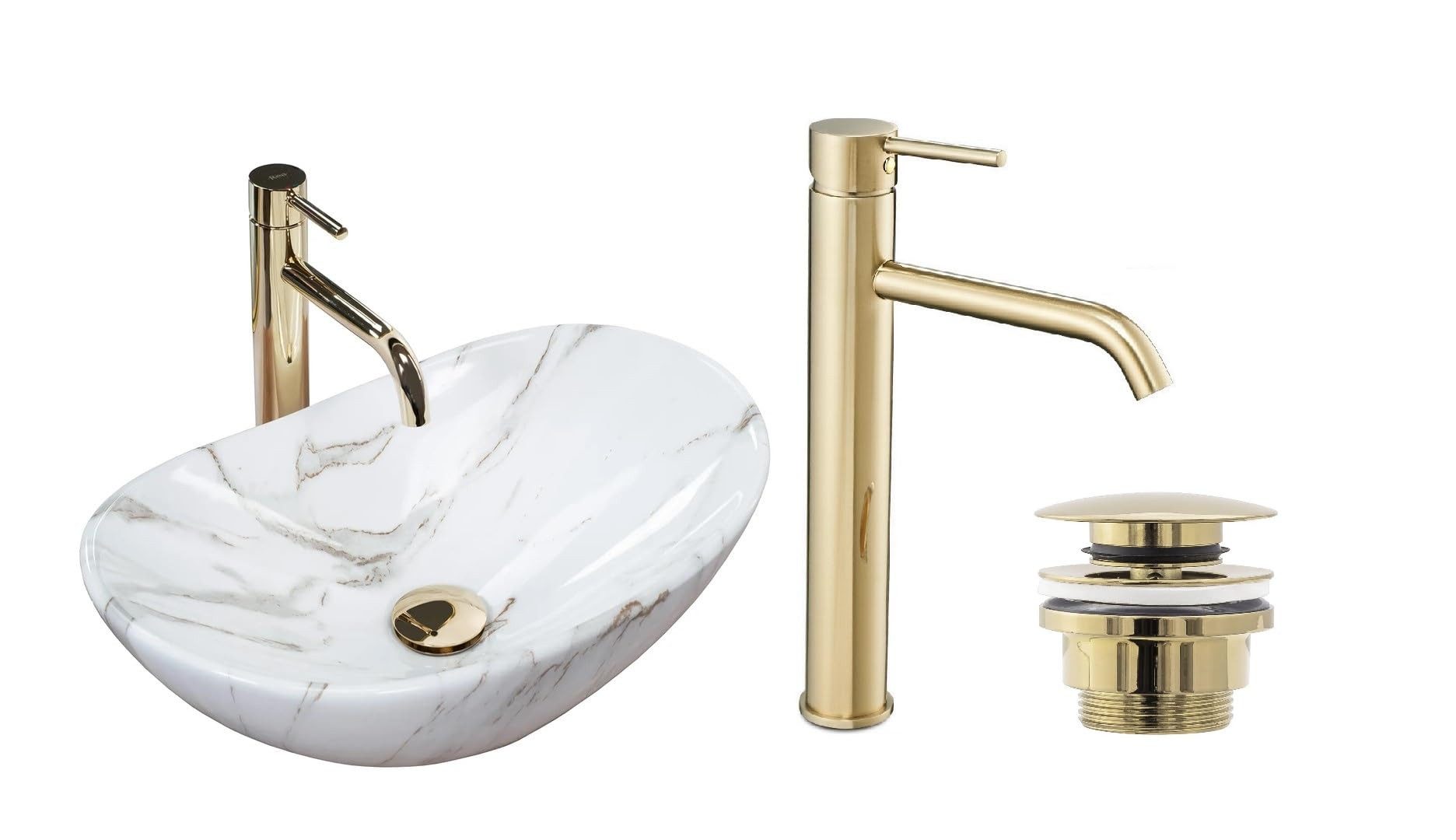 GTM Design Aufsatzwaschbecken ROYAL Modern Waschbecken günstig online kaufen