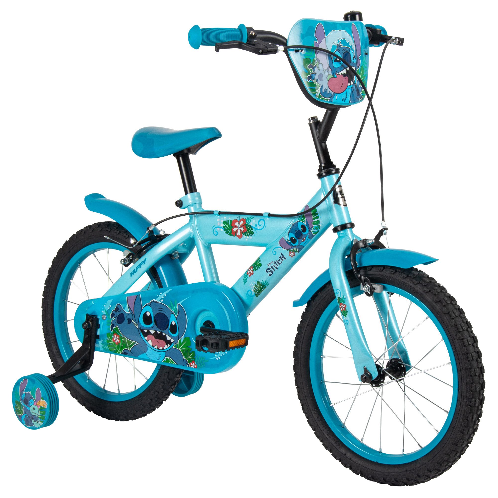 Huffy Kinderfahrrad Huffy Disney Stitch 16-Zoll-Kinderfahrrad
