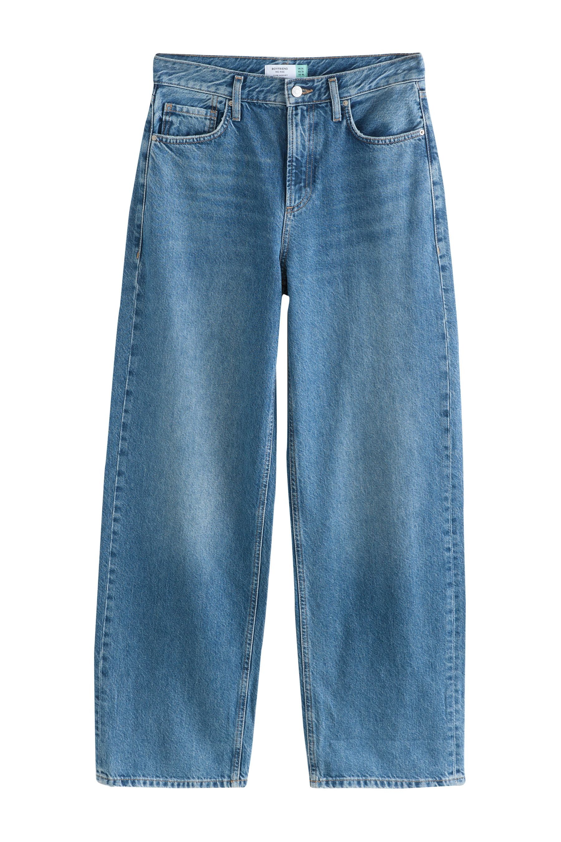 Next Boyfriend-Jeans Boyfriend-Jeans mit Umschlag (1-tlg) günstig online kaufen