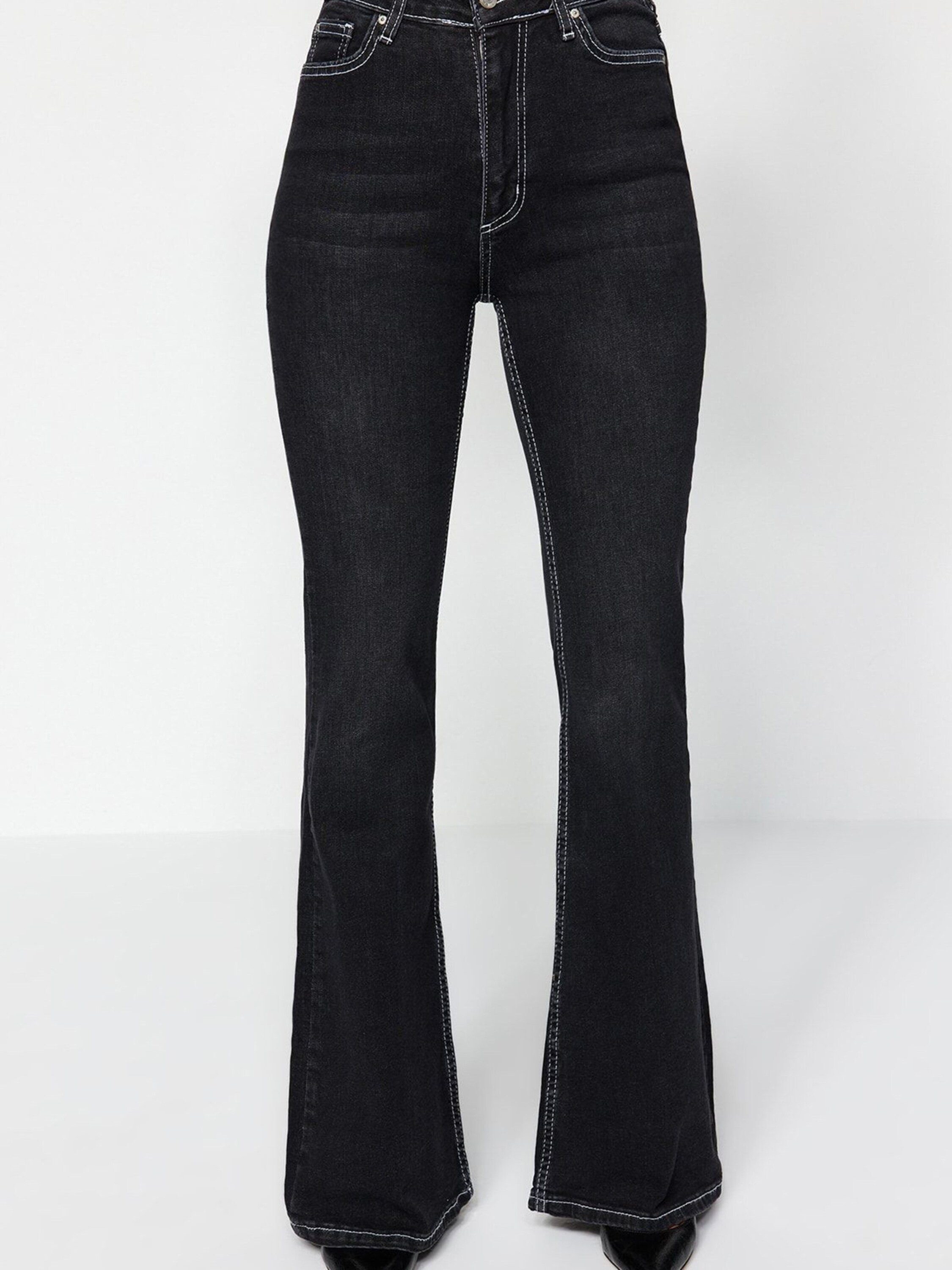 Trendyol Regular-fit-Jeans (1-tlg) Plain/ohne Details
