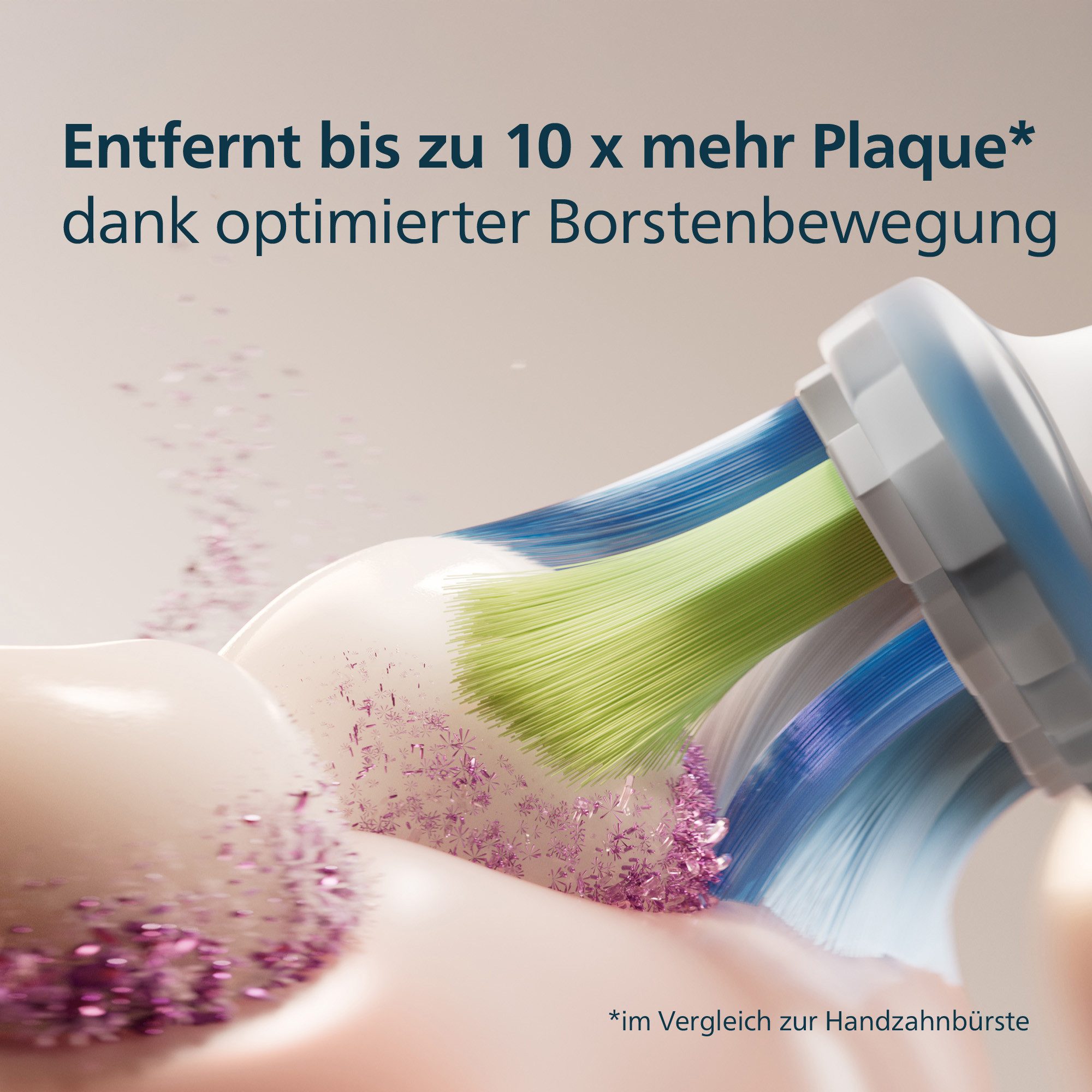 Philips Sonicare Aufsteckbürsten C3 Premium Plaque Defence, für extra gründliche Plaque-Entfernung, für jedes Sonicare Handstück
