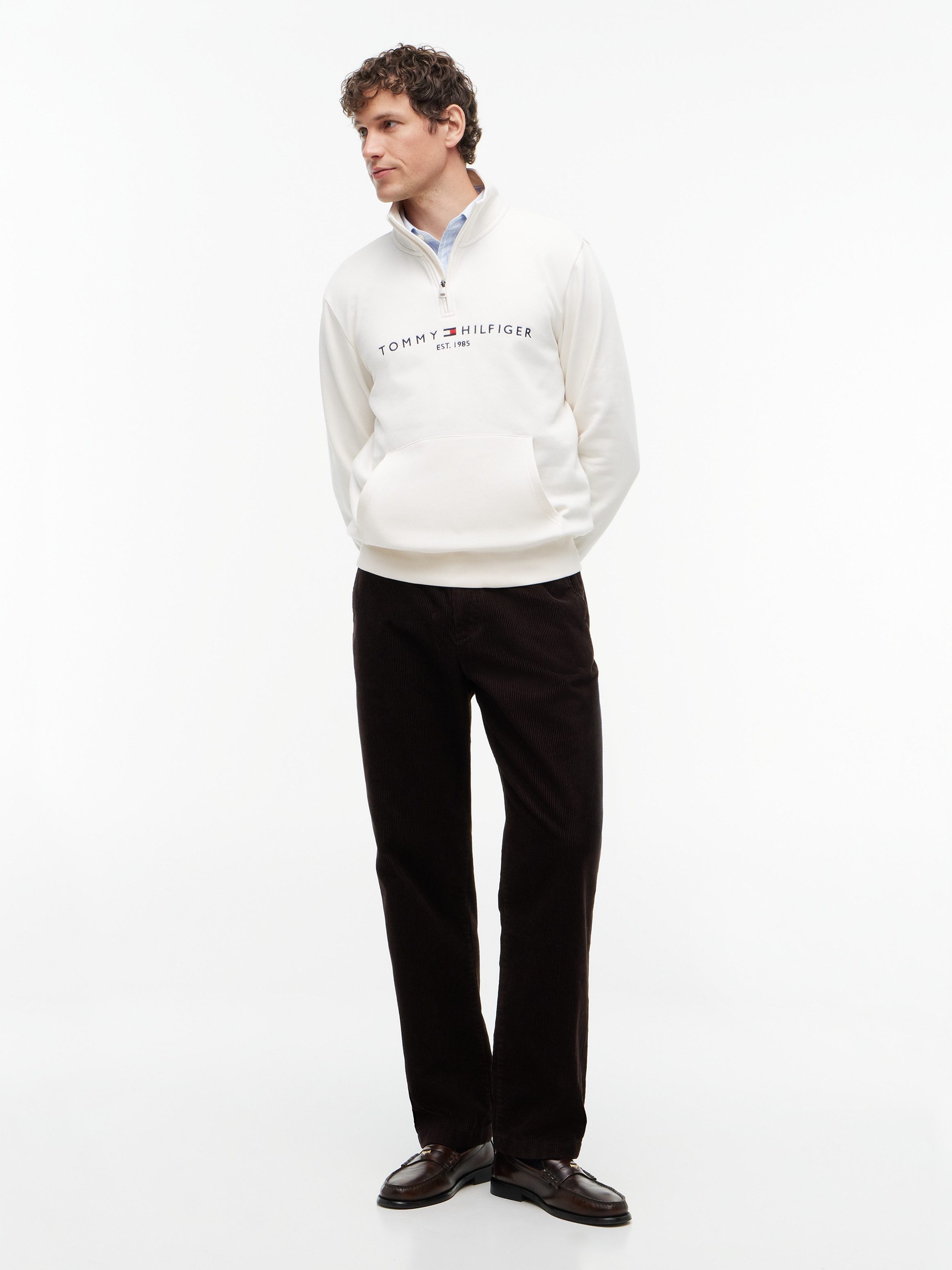 Tommy Hilfiger Sweatshirt TOMMY LOGO MOCKNECK – Bild 4 von 5