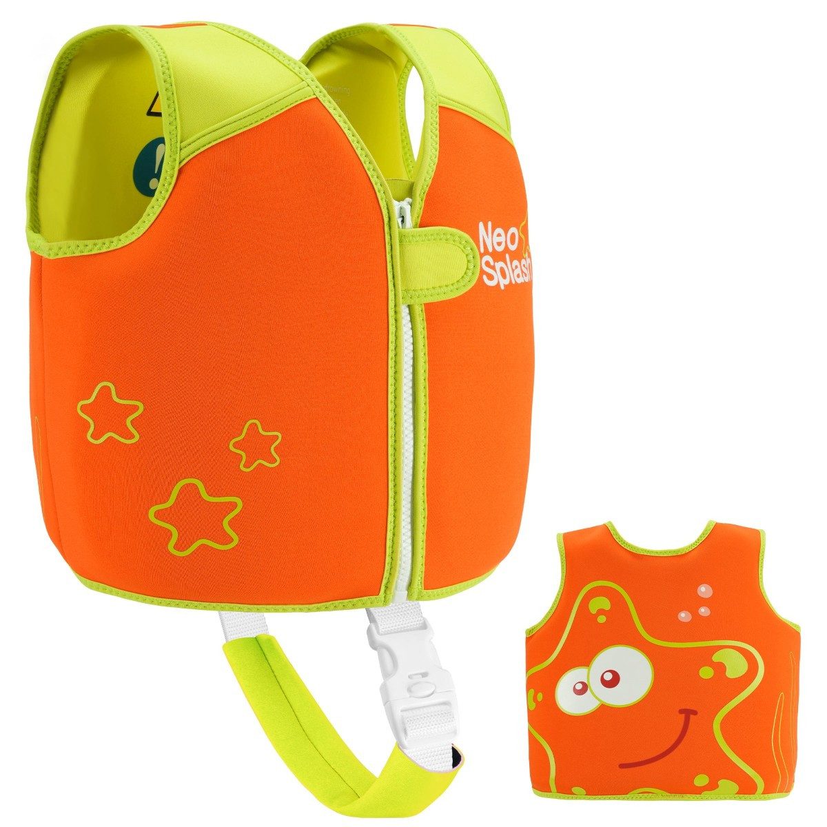 COFI 1453 Schwimmweste für Kinder mit Komfort & Auftrieb - bequem & farbenfroh