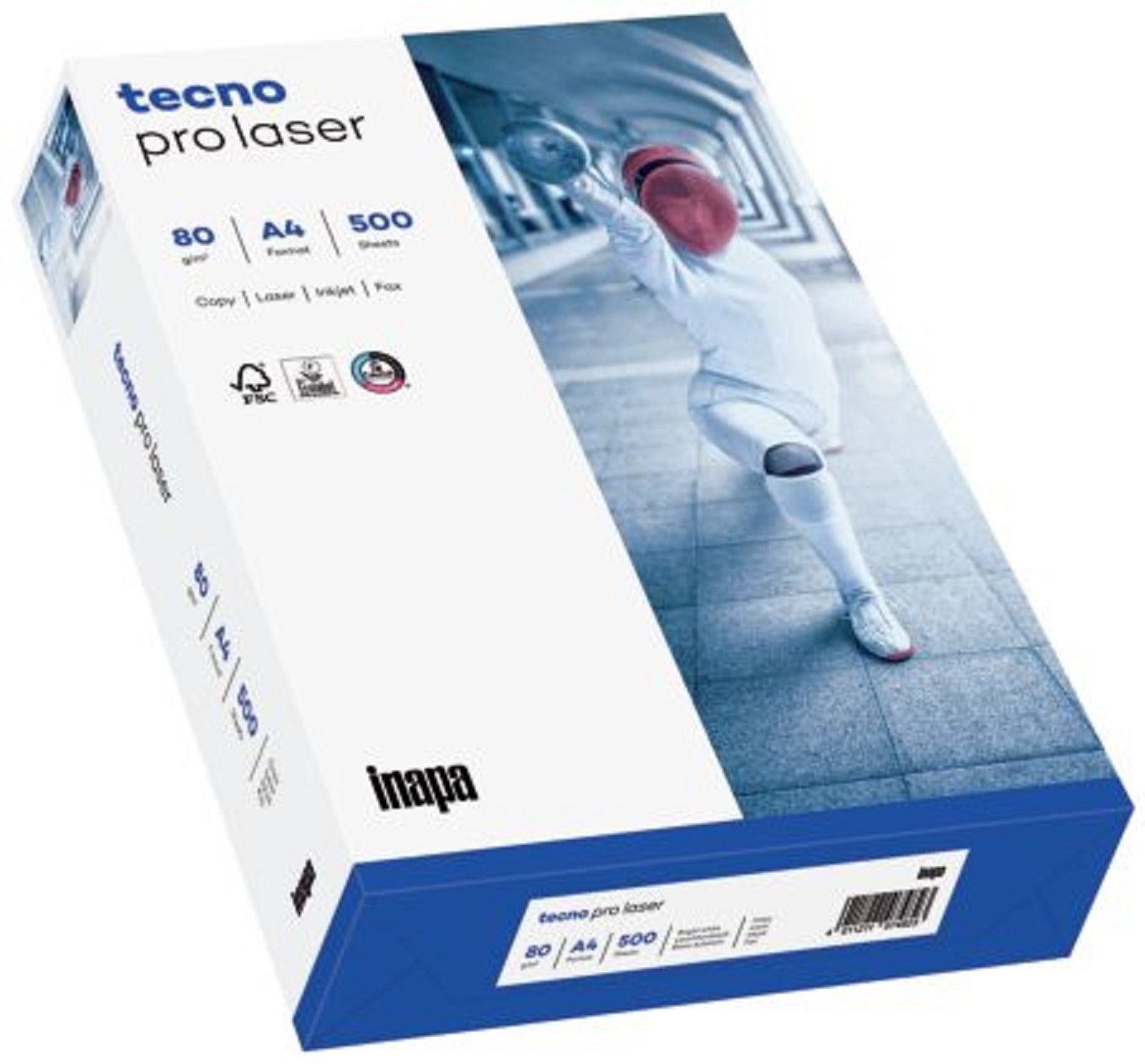 TECNO Formularblock Kopierpapier tecno® pro laser - A4, 80 g/qm, weiß, 500 Blatt