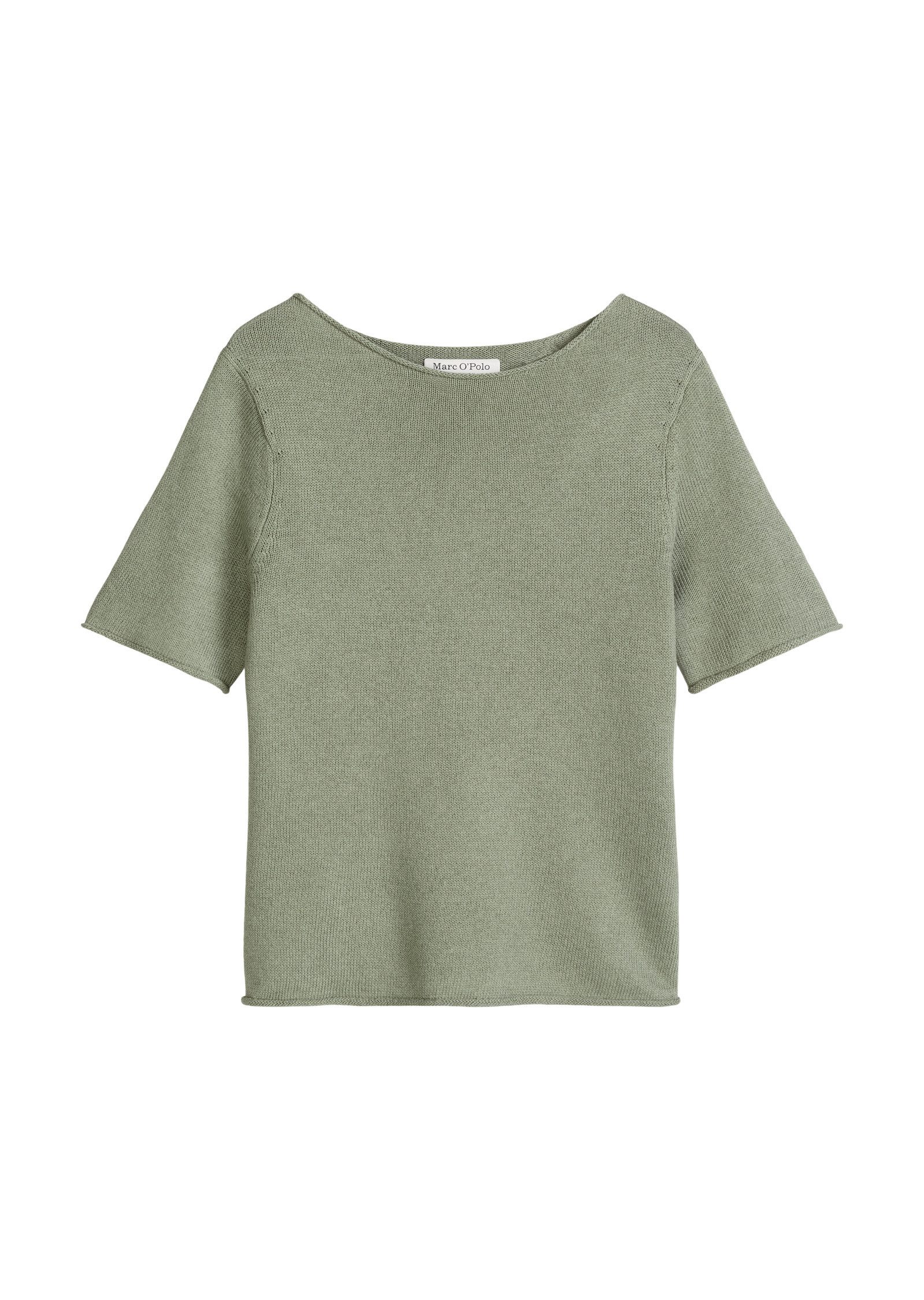 Strickpullover aus Organic-Cotton-Leinen-Mix
