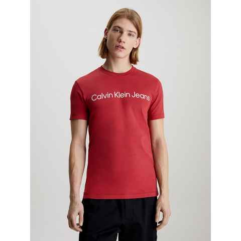 Calvin Klein Jeans T-Shirt INSTITUTIONAL LOGO mit Calvin Klein Logoschriftzug
