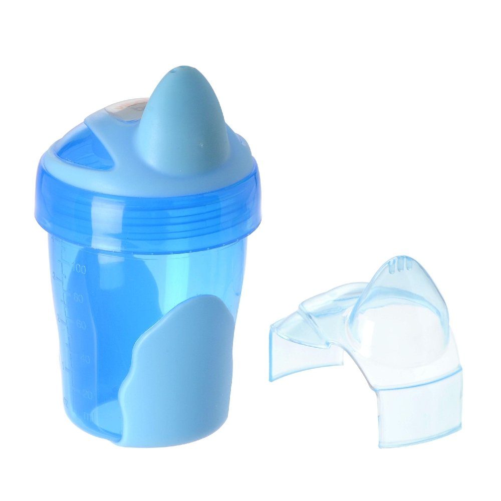 Vital Baby Trinklernbecher Babys erster Trinklernbecher 120ml - ab 4 Monate blau