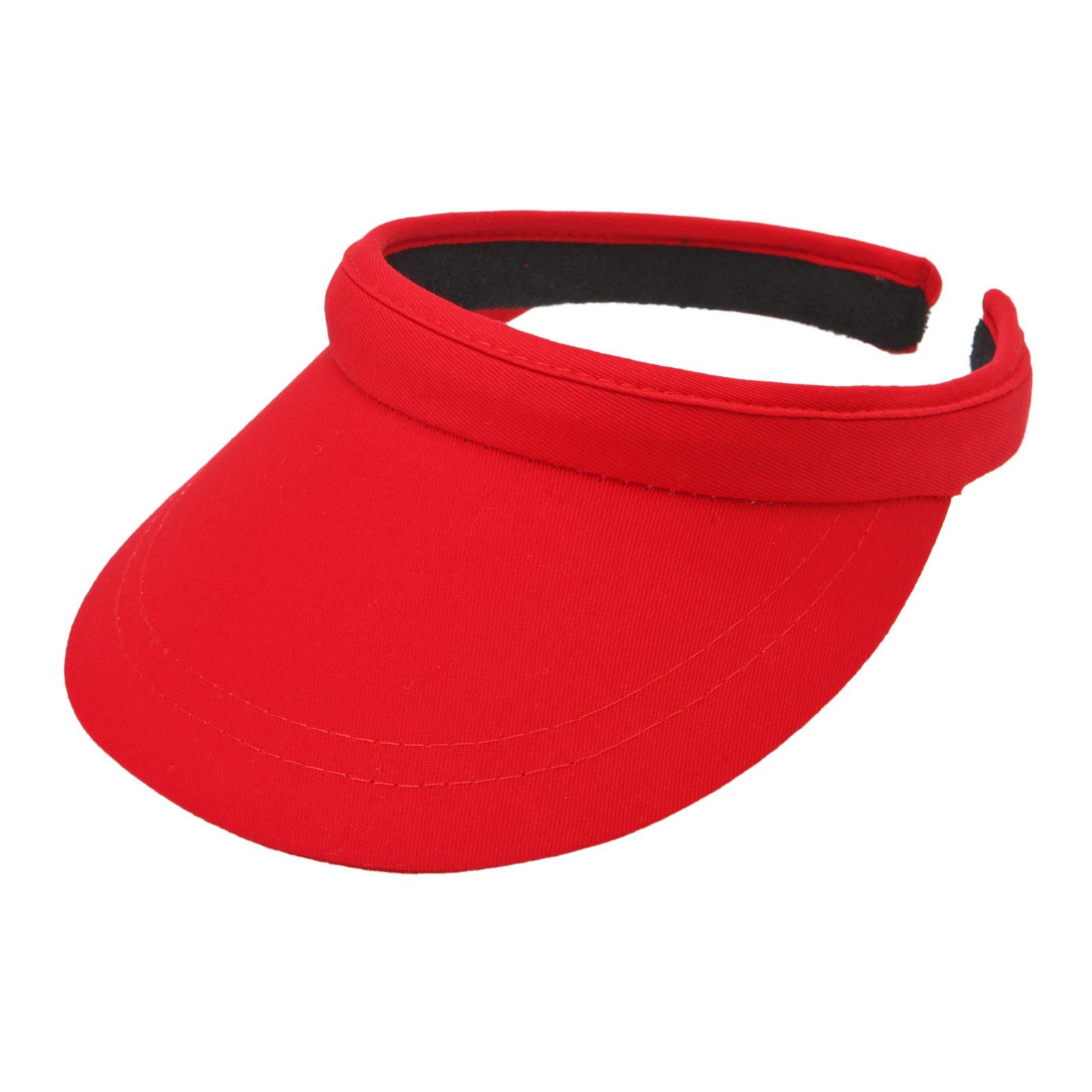 Michael Heinen Visor Damen stylischer Sonnenschutz rot