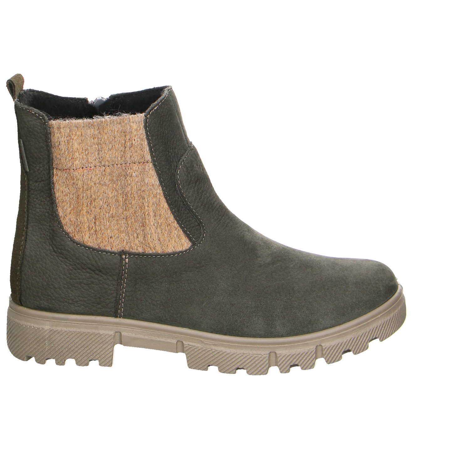 Ricosta Ricosta Raja Nubuk Klettstiefel Winter Mädchen grün Winterstiefelette