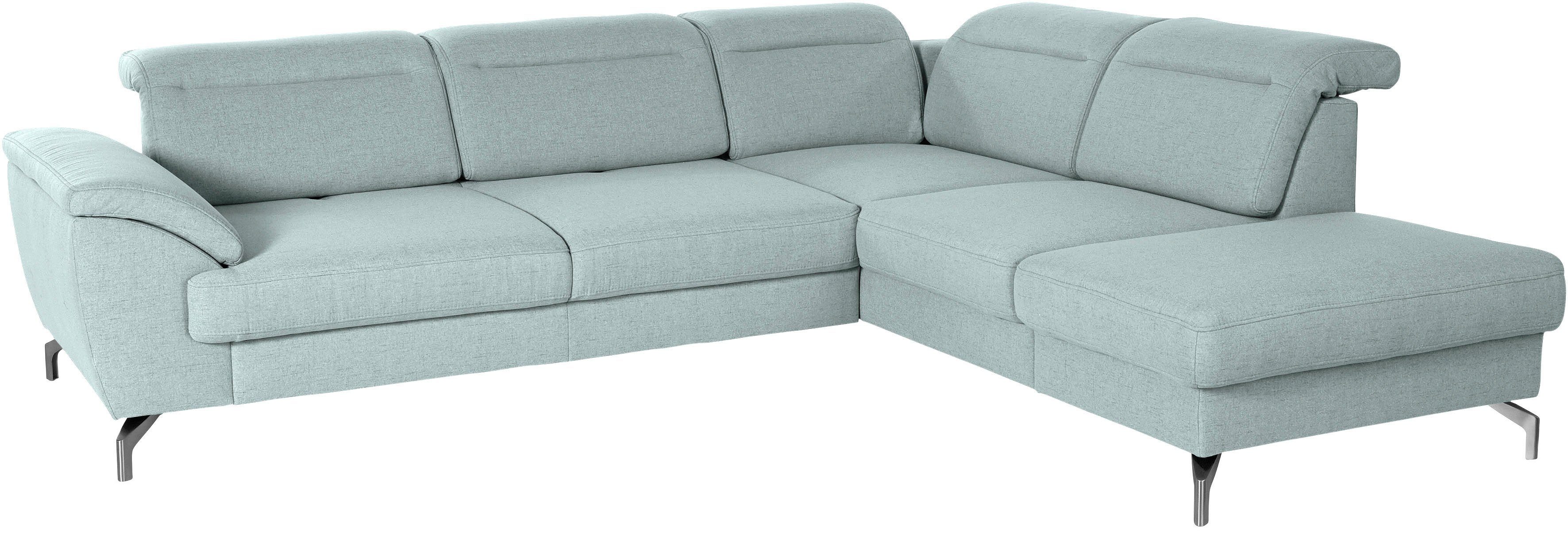 sit&more Ecksofa Percy L-Form, 12 cm günstig online kaufen