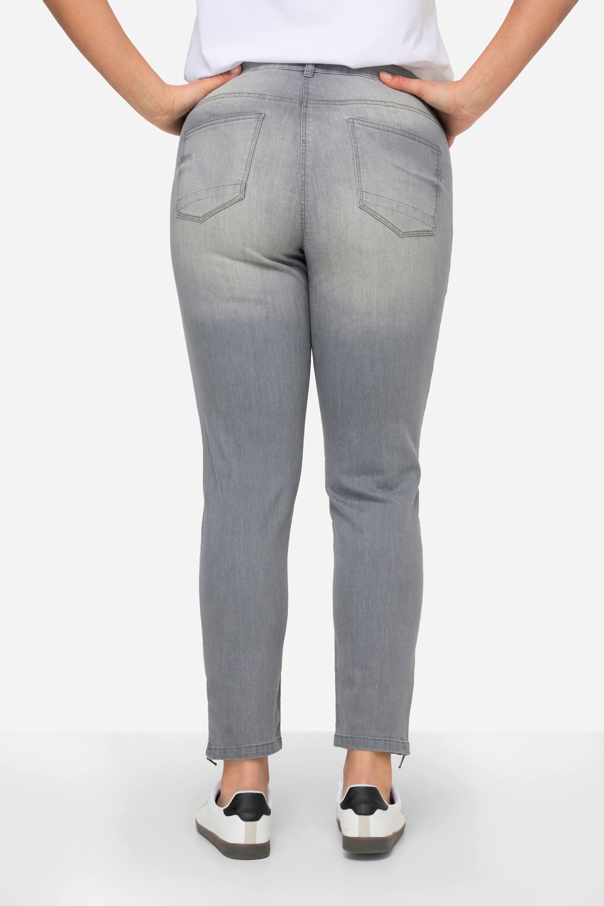 Angel of Style Röhrenjeans Jeans Irma Slim Fit Stretchkomfort 5-Pocket