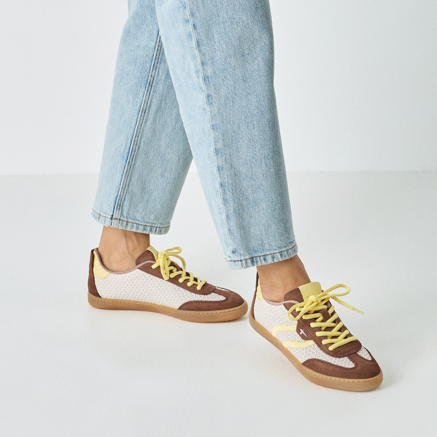 Tamaris Sneaker Freizeitschuh, Halbschuh, Schnürschuh im modischen Retro-Look