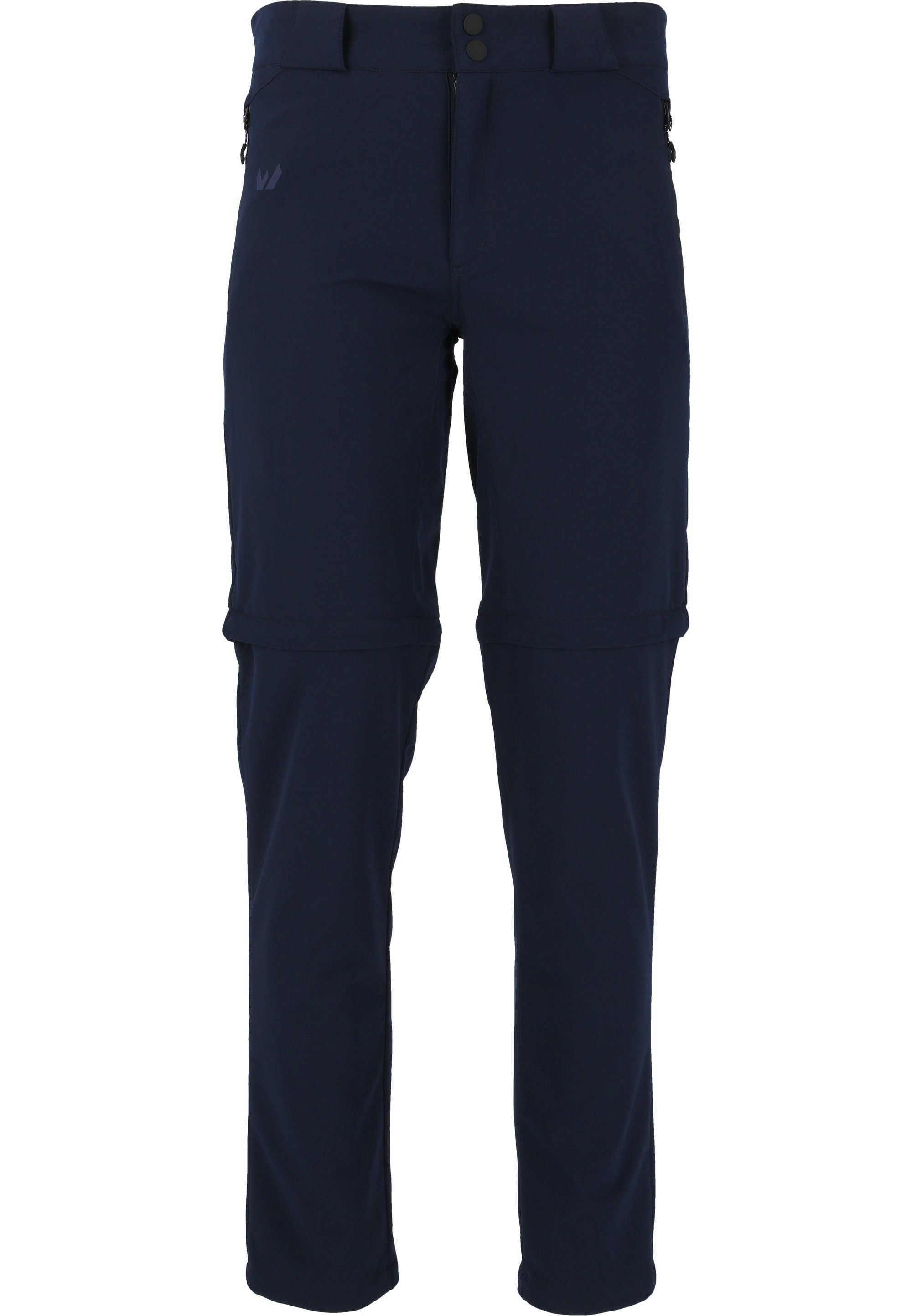 WHISTLER Outdoorhose Verwendung oder Hose Gerdi Shorts als dank dunkelblau Zip-Off-Funktion zur