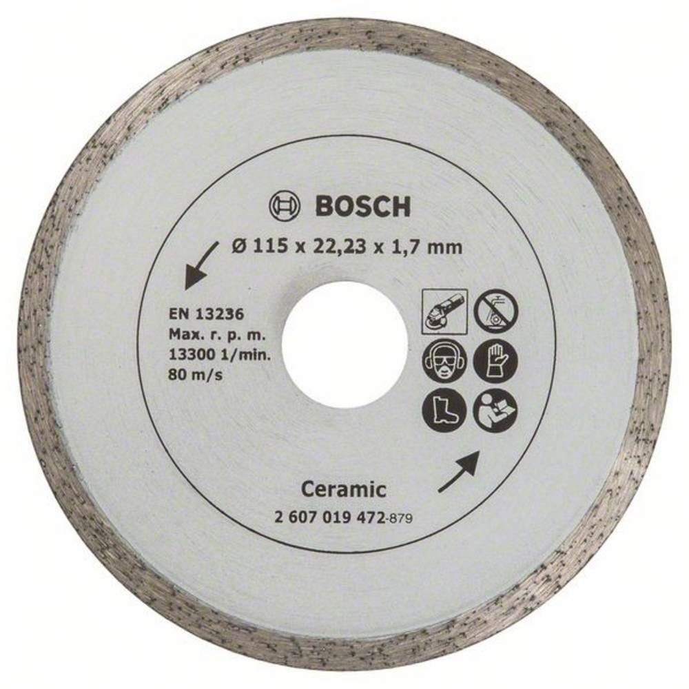 Bosch Professional BOSCH Diamanttrennscheibe Diamanttrennscheibe für Fliesen, Ø 115 mm