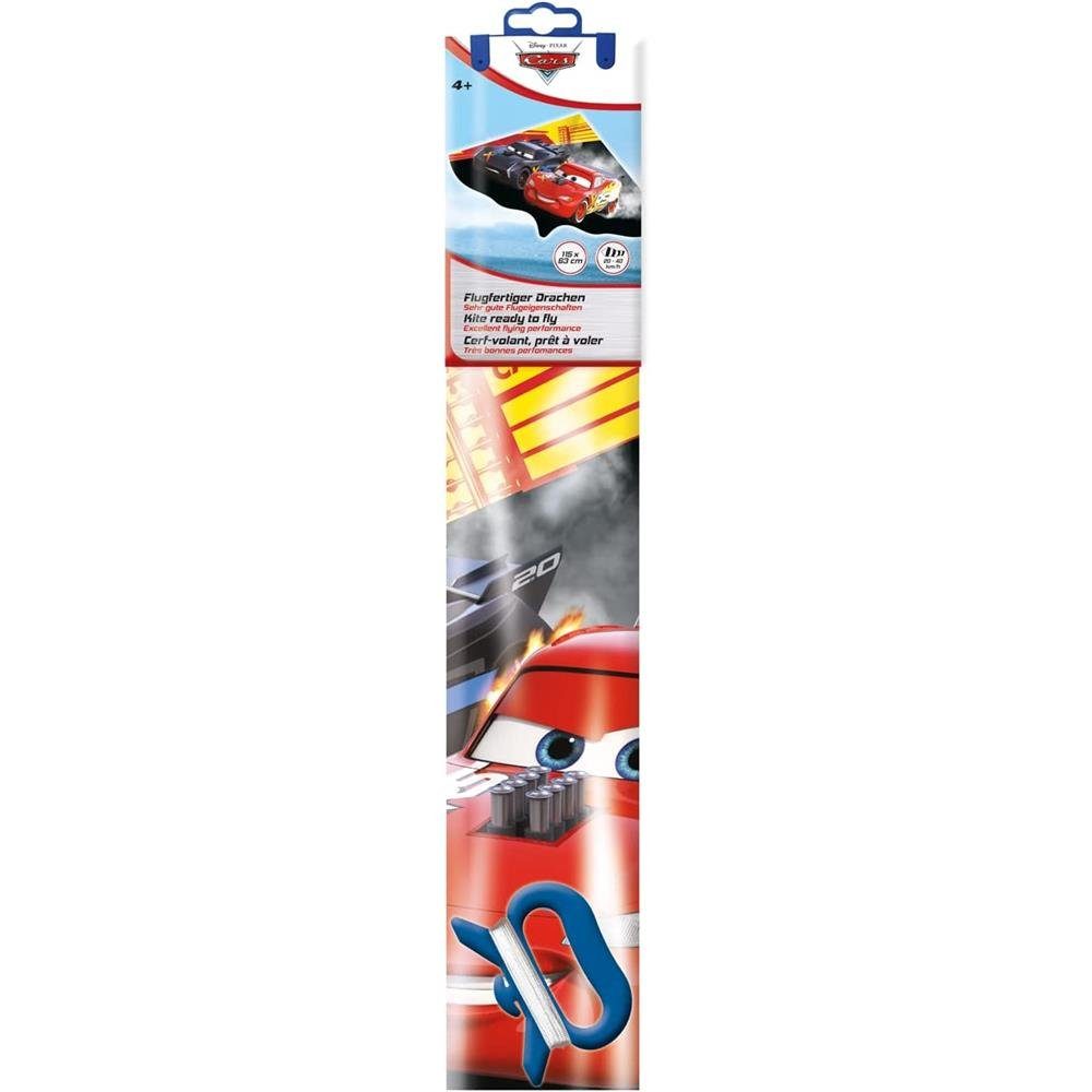 Paul Günther Flug-Drache Drachen Disney Cars Lightning McQueen, 115 x 63 cm Einleinerdrachen