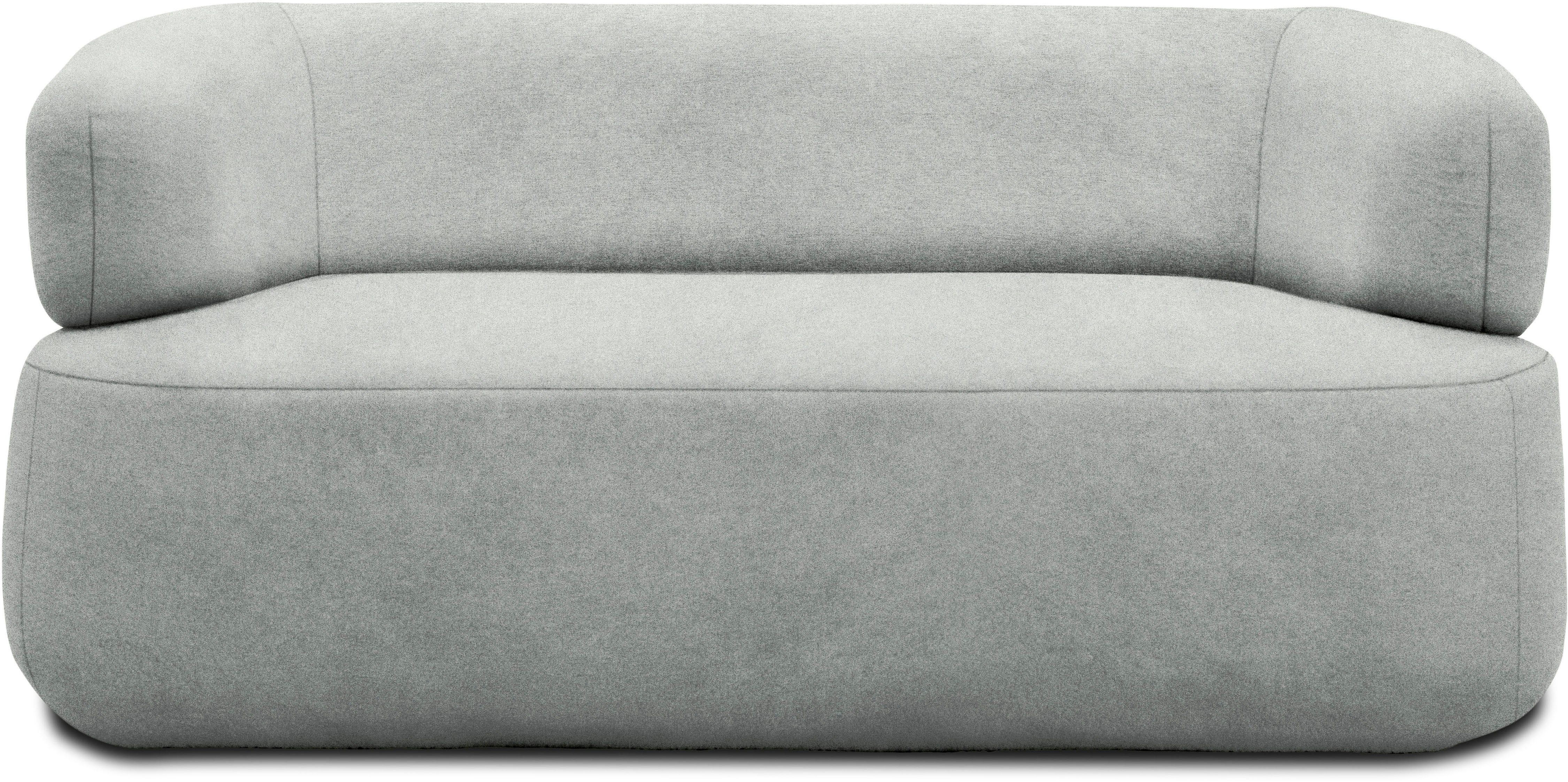 DOMO collection 2-Sitzer 800012 Designsofa, komfortabel und elegant, organische Formensprache, Formschöner 2-Sitzer