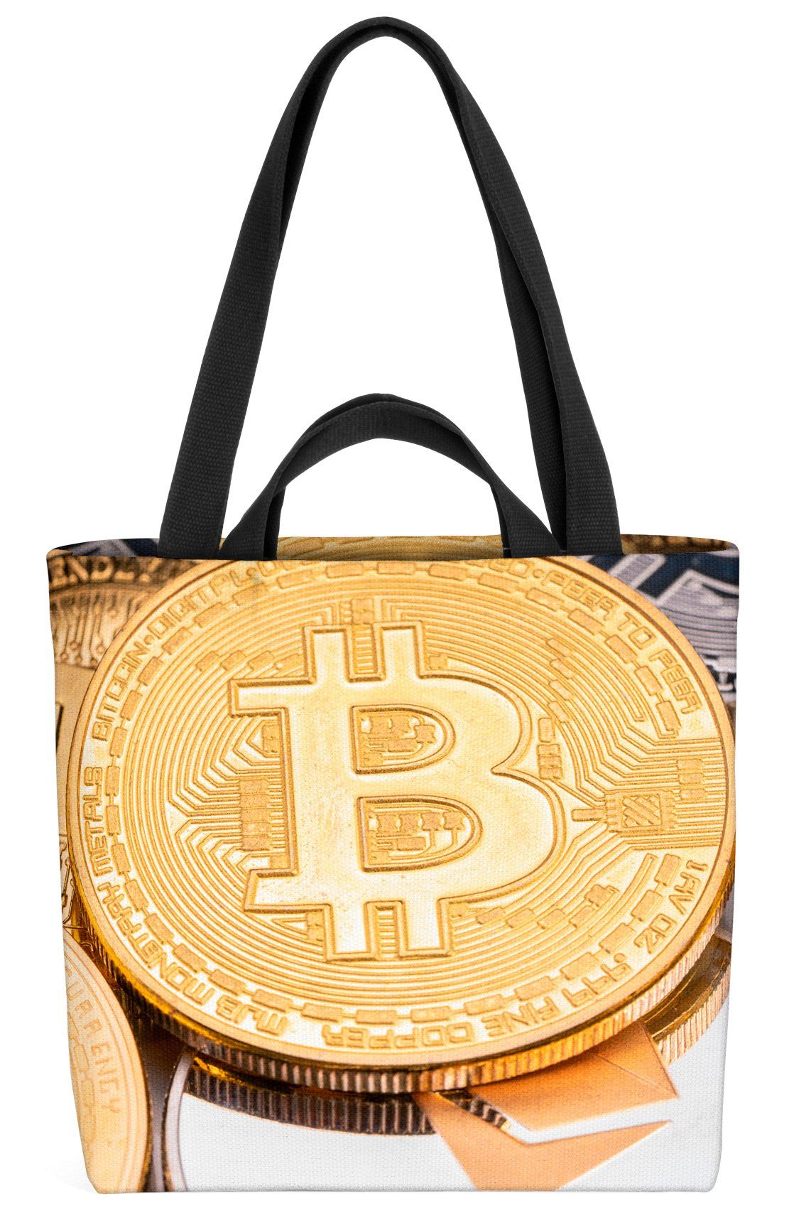 VOID Henkeltasche (1-tlg), Cryptowährung währung Bit-coin technologie handel chainblock geld cry