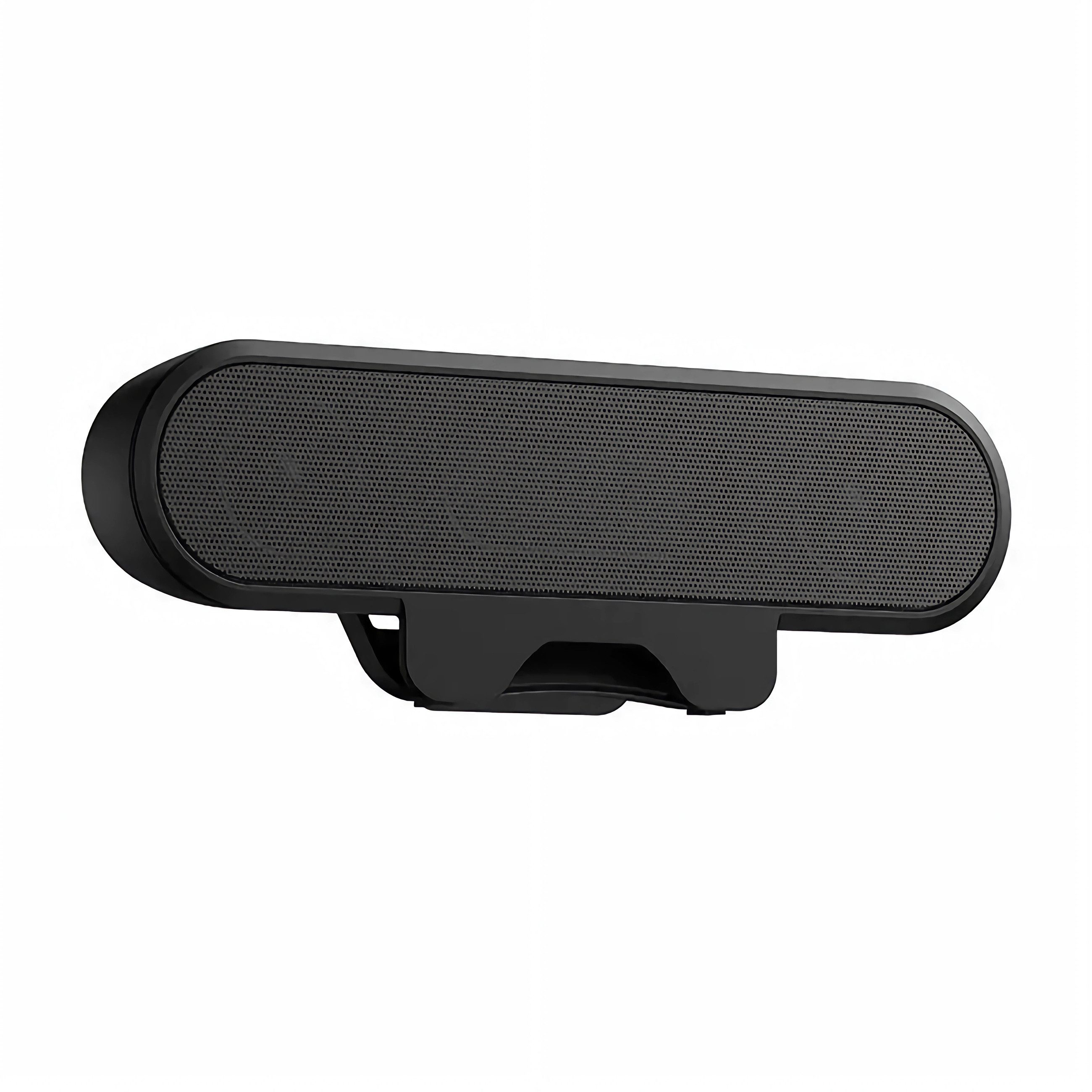 Bolwins P42C PC Lautsprecher mit Monitor Clip, USB Soundbar 10W für Laptop PC-Lautsprecher nicht relevant (nicht relevant, 10 W, Monitor-Clip mit Silikonschutz, 10W Stereo-Sound, Plug & Play)