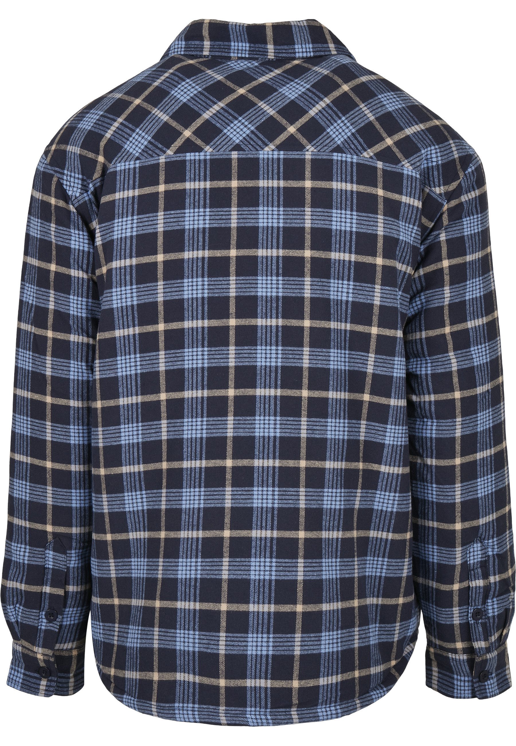 URBAN CLASSICS Anorak Urban Classics Herren Plaid Quilted Shirt Jacket (1-St)