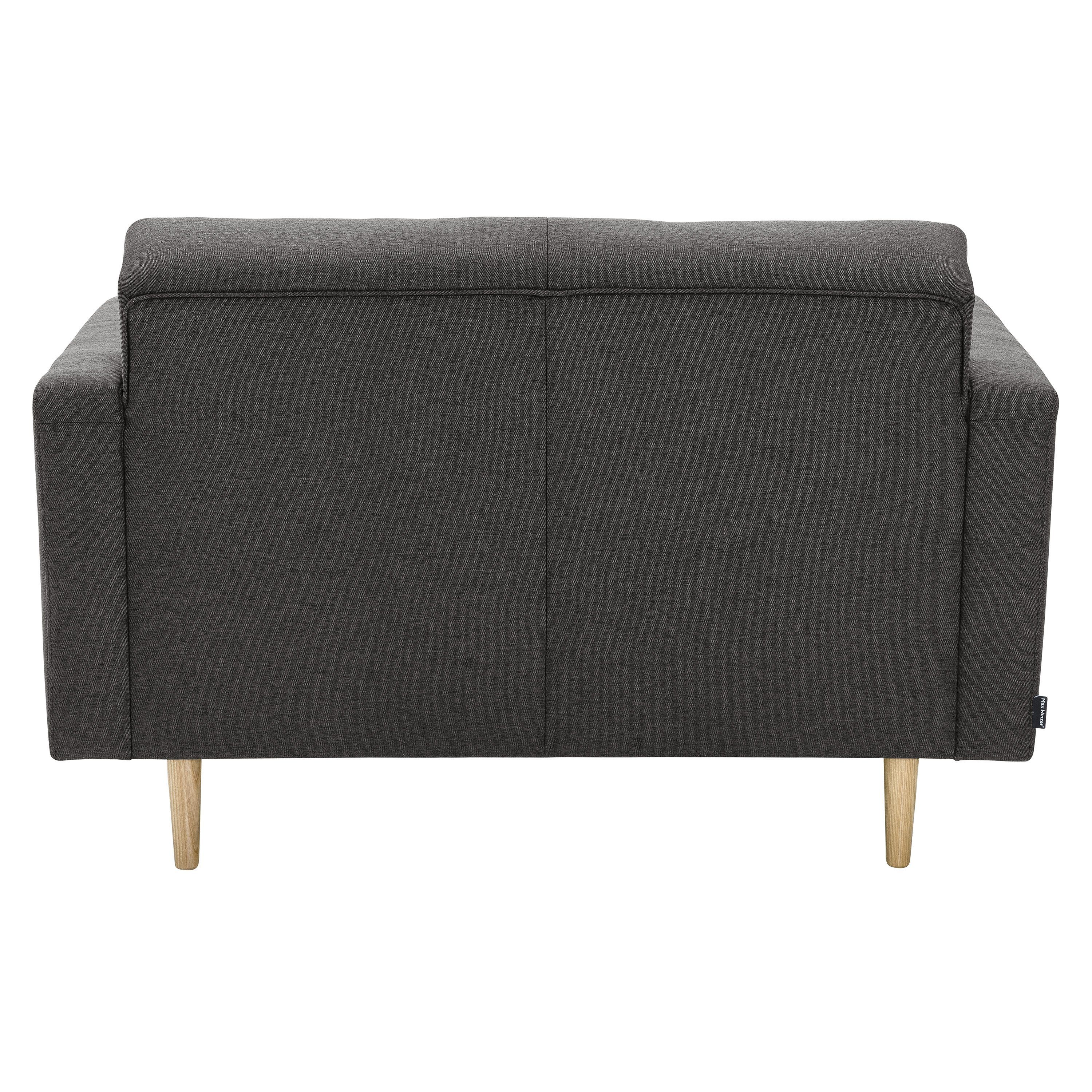 Sofa 2-Sitzer Jasmin, Max Winzer® anthrazit Sofa