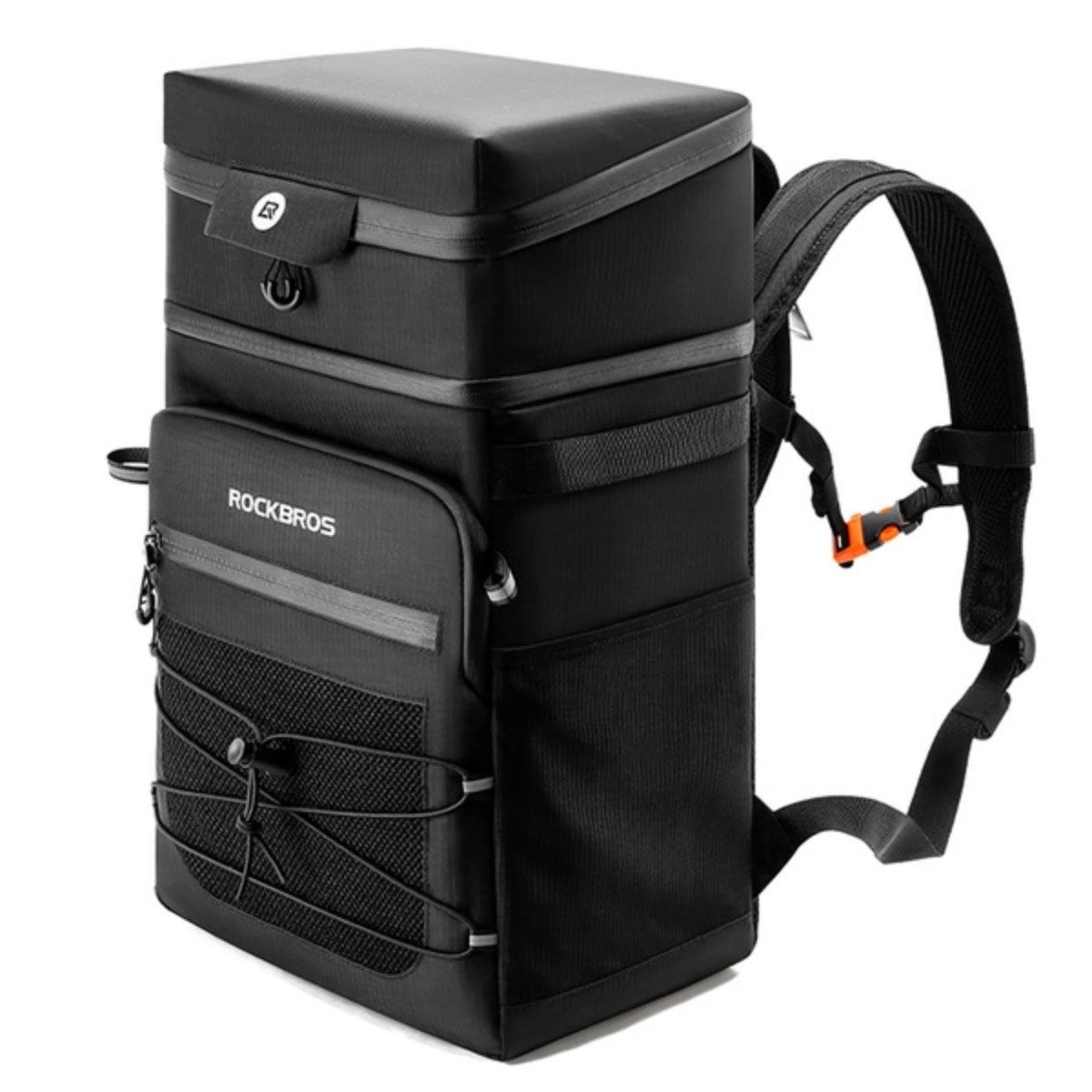 Fahrradtasche Rockbros Wasserdichter Rucksack mit Kühlung 14l - Schwarz