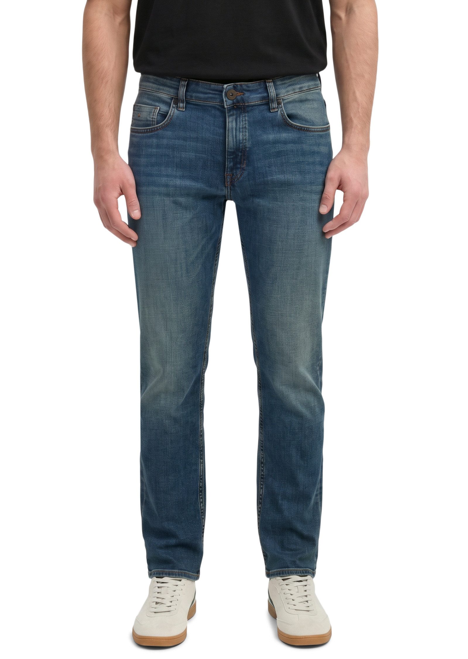 Marc O'Polo Regular-fit-Jeans aus Bio-Baumwoll-Mix