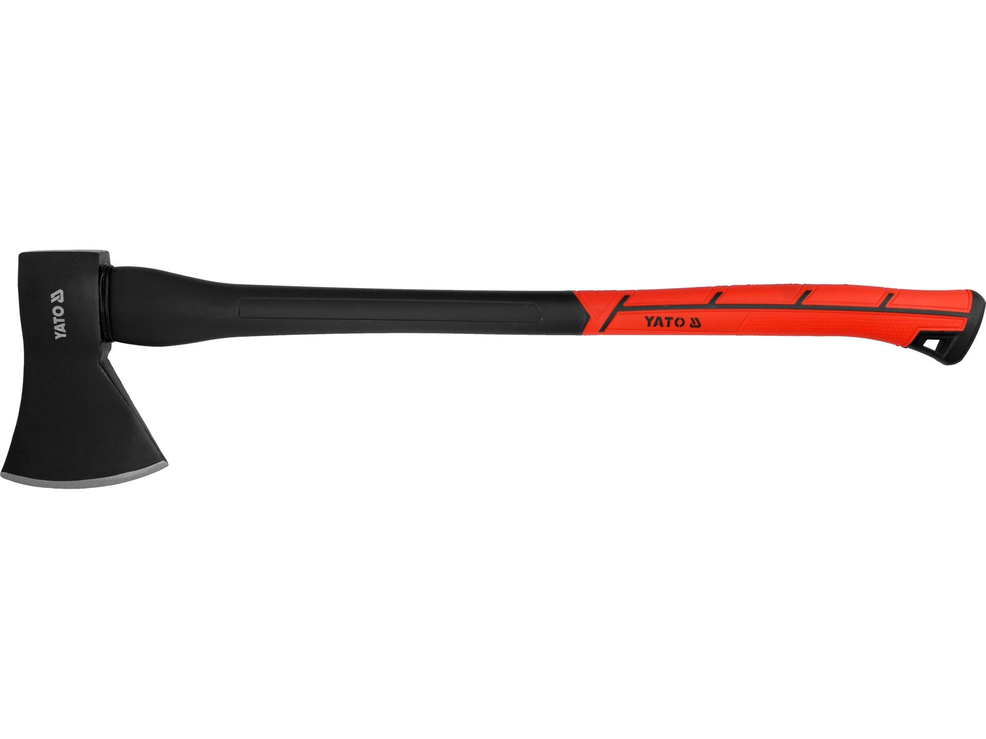 TRIZERATOP Axt Axt, Handbeil 1,8kg, Fiberglasstiel, 82 cm Länge