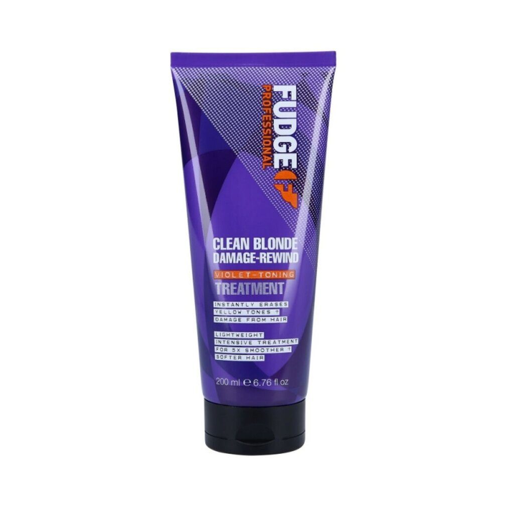 Fudge Haarmaske Clean Blonde Damage Rewind Violet-Toning Treatment für blondes Haar