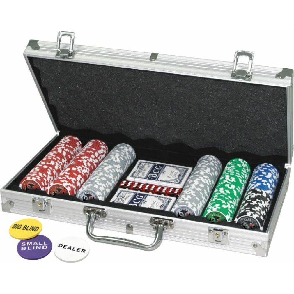 Pokerkoffer 300 Laser-Chips 11,5g 
