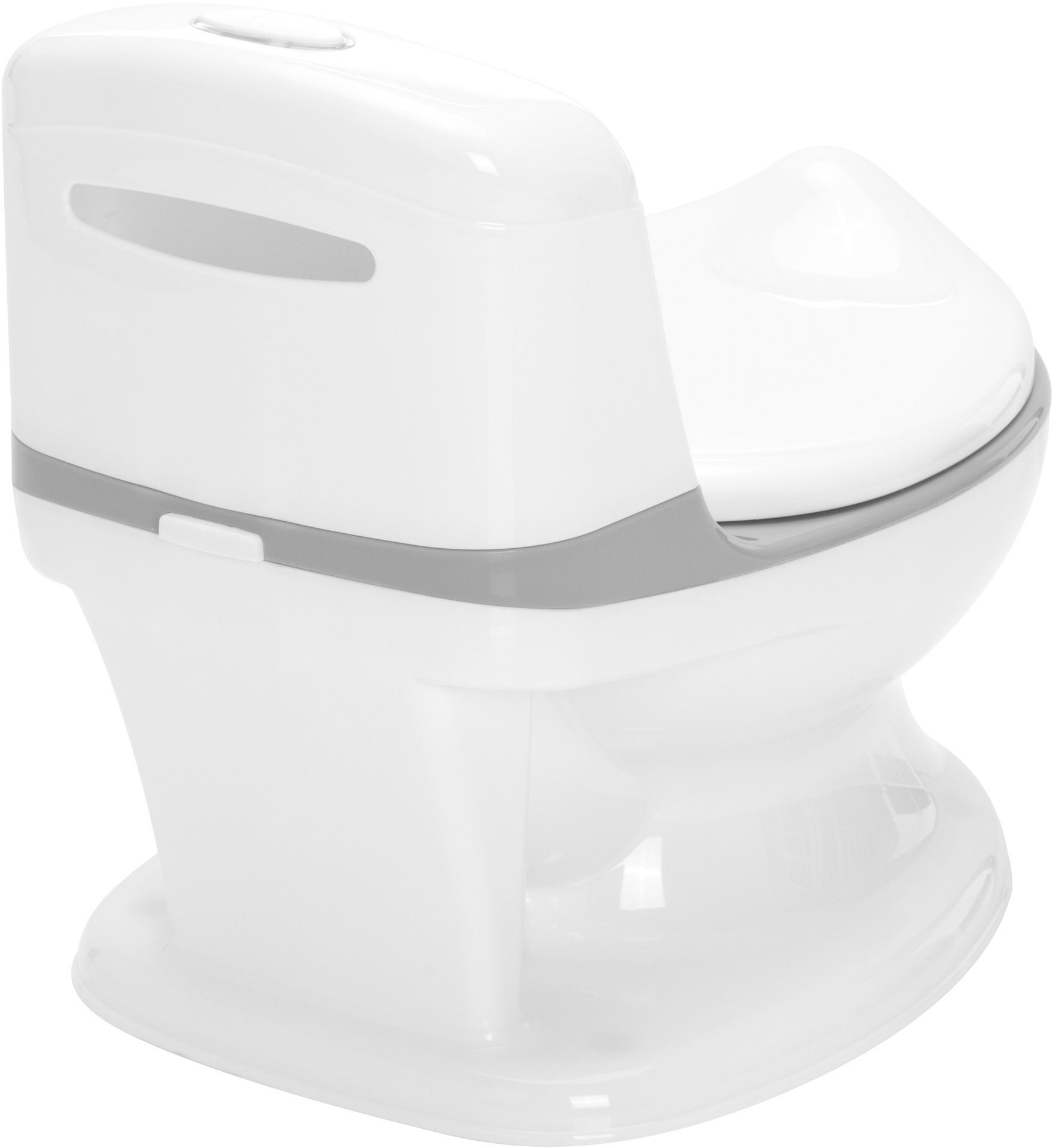 Lichteffekte Toilette, inkl. und weiß/grau, Fillikid Töpfchen Sound- Mini