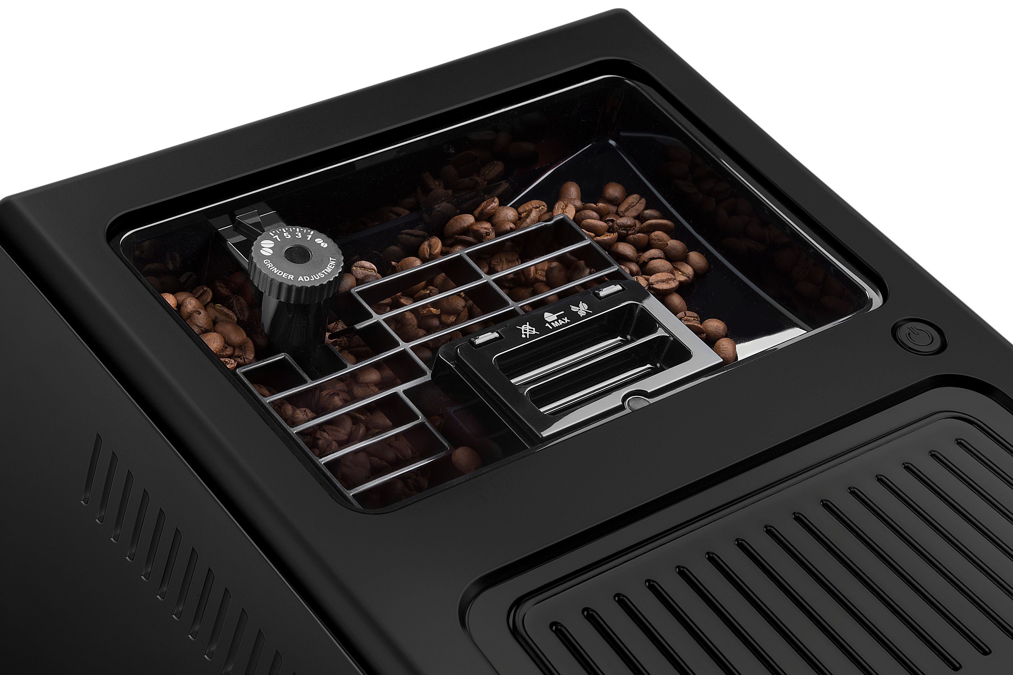 De'Longhi Kaffeevollautomat PrimaDonna Class ECAM550.65.SB - Perfekter Milchschaum, 5 Kaffeestärken, Mein Kaffee" Funktion, 3,5'' Farbdisplay – Bild 4 von 5