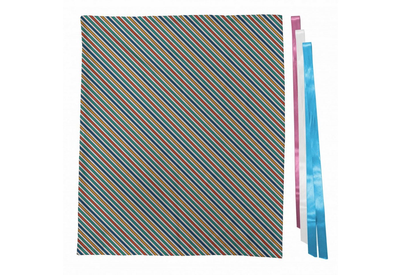 Thumbnail - Abakuhaus Geschenkbox 3x Bändern Wiederbenutzbar, Streifen Geometrische Motive Entwurf