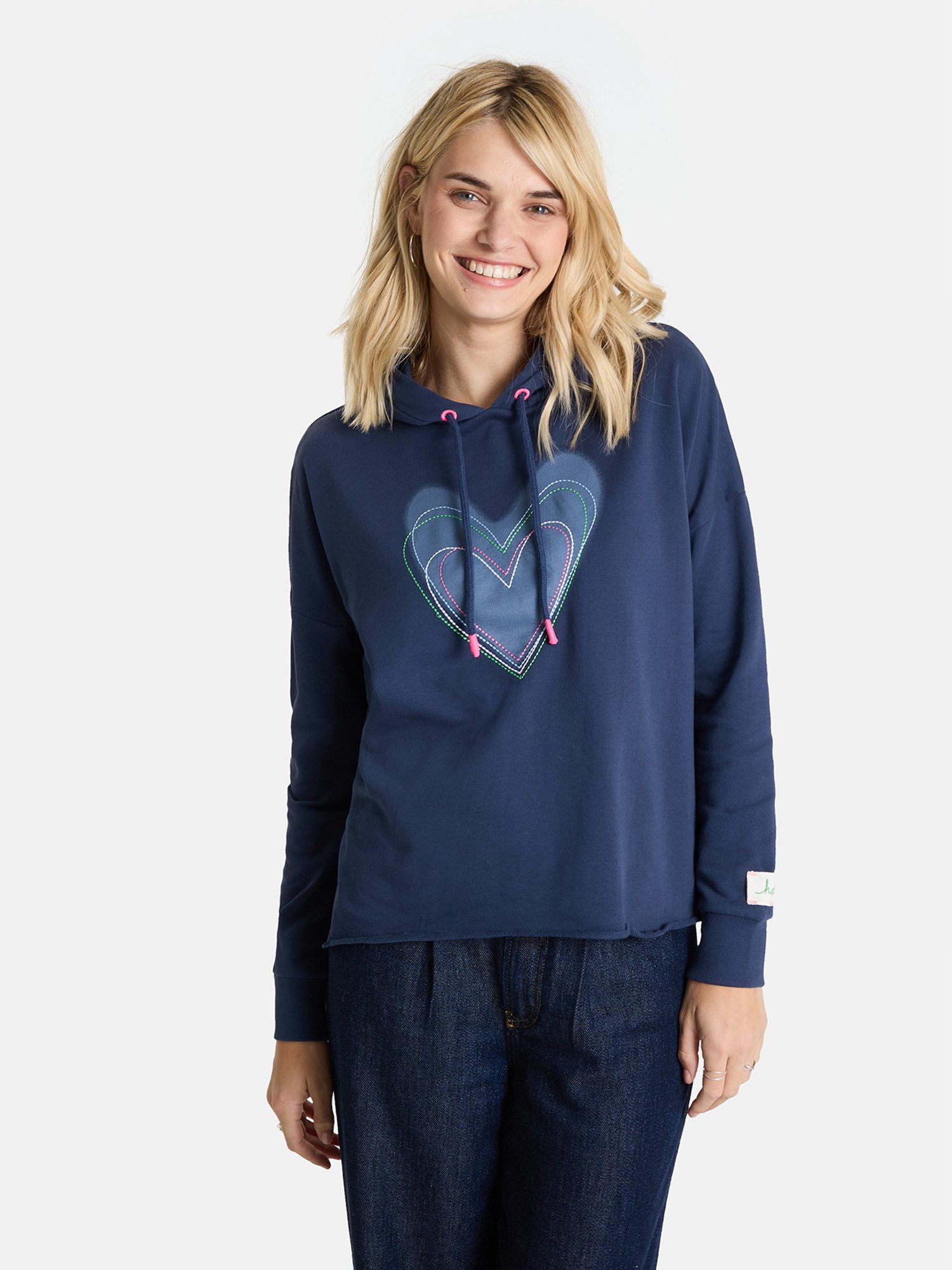 Lieblingsstück Kapuzensweatshirt CyrenaL aus reiner Baumwolle günstig online kaufen